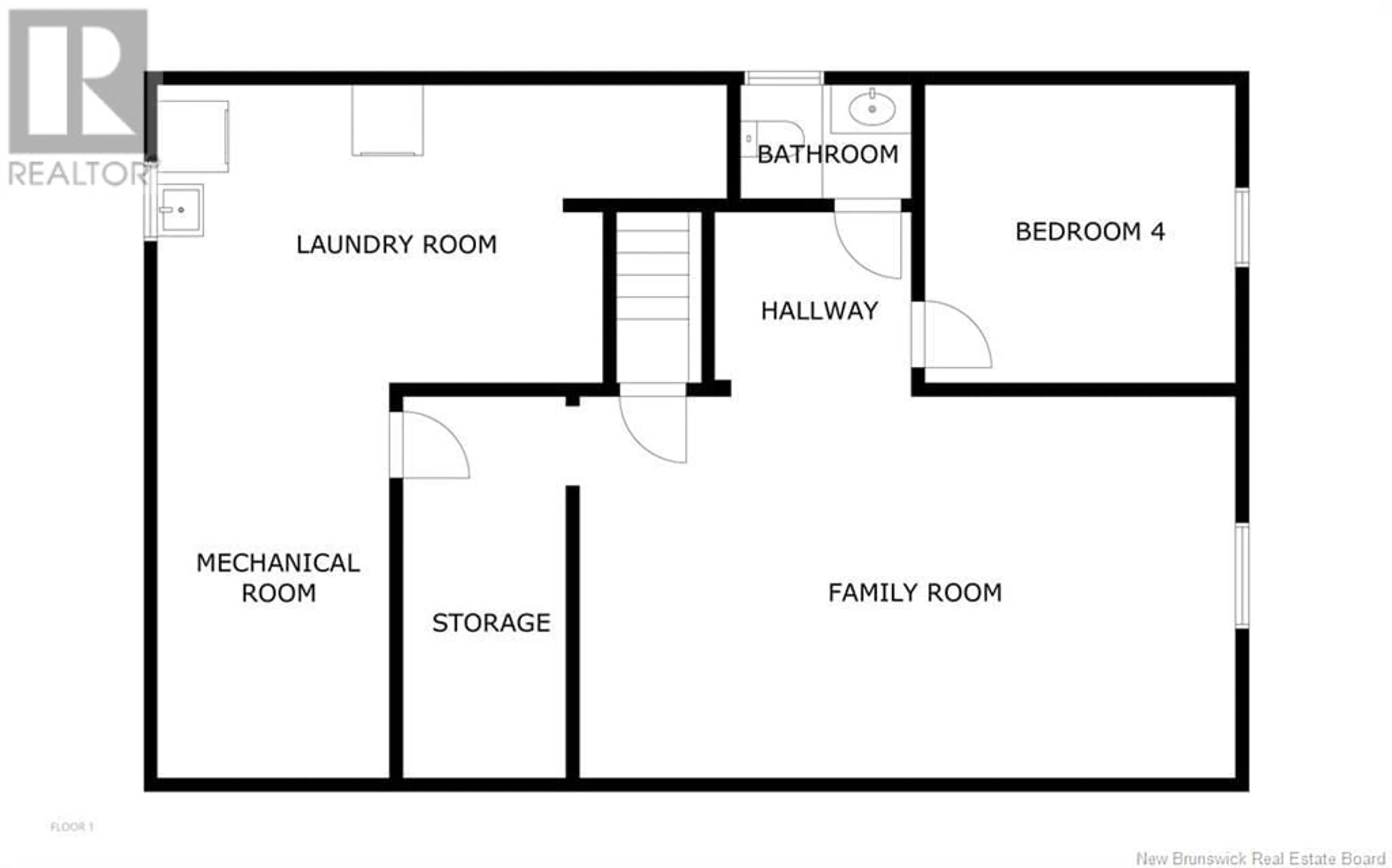 Floor plan for 22 Sherwood Drive, Saint John New Brunswick E2J2H6