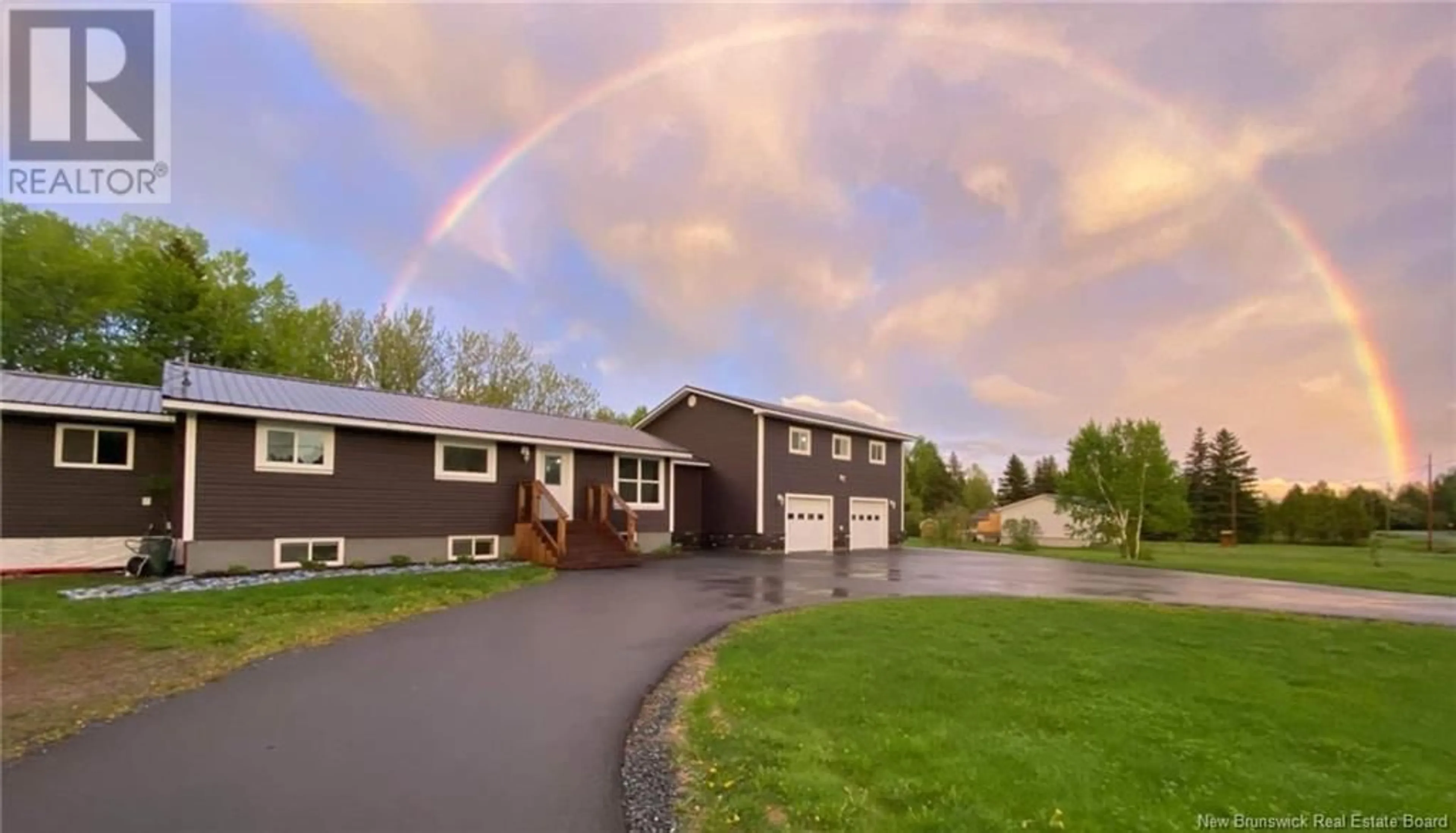 Home with vinyl exterior material, street for 280 Haggerty, North Tetagouche New Brunswick E2A4Y9