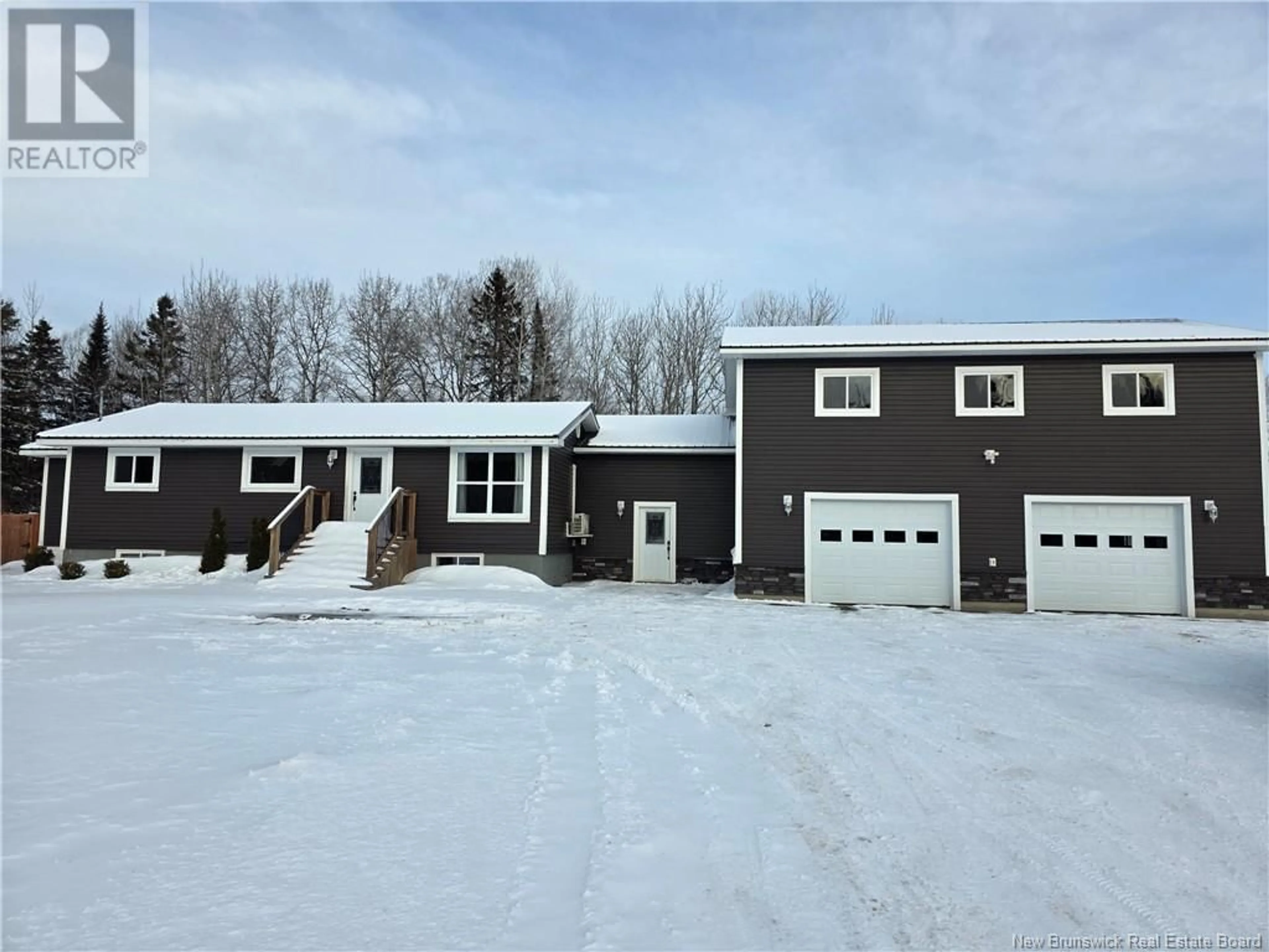 Home with vinyl exterior material, street for 280 Haggerty, North Tetagouche New Brunswick E2A4Y9