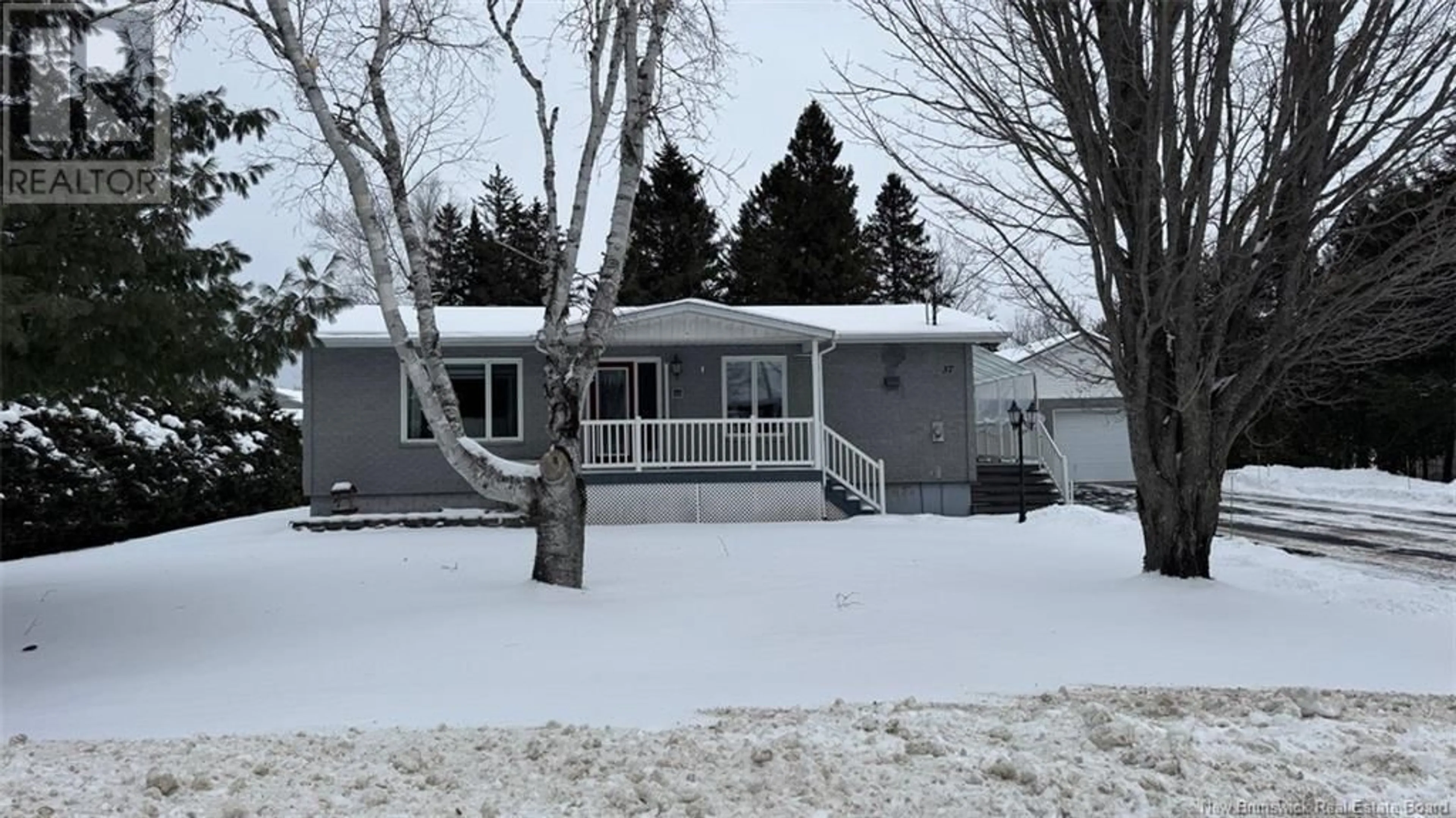 Home with vinyl exterior material, street for 37 Des Erables Avenue, Clair New Brunswick E7A2P6