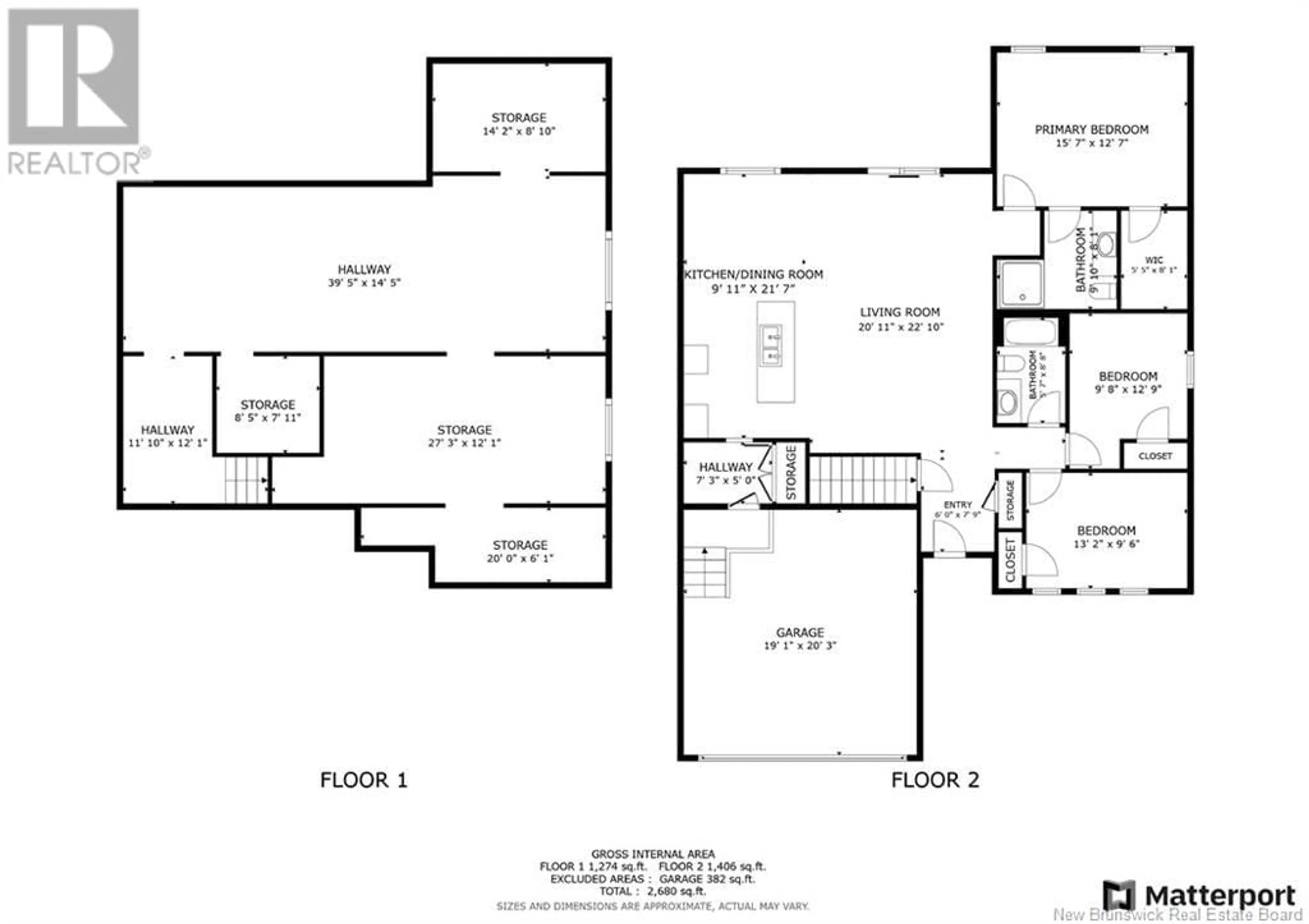 Floor plan for 5 Sandcherry Lane, New Maryland New Brunswick E3C0M4