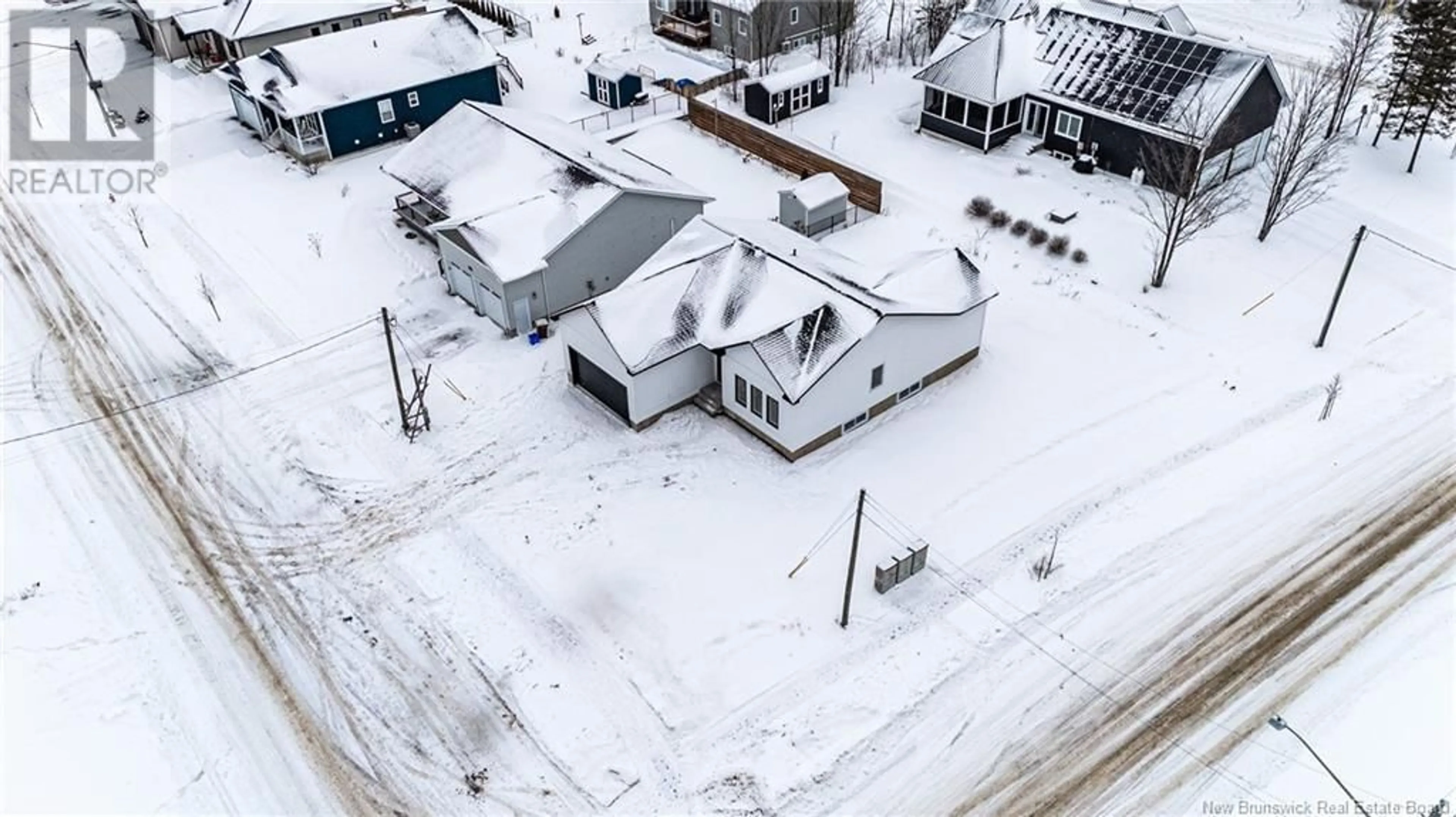 A pic from outside/outdoor area/front of a property/back of a property/a pic from drone, building for 5 Sandcherry Lane, New Maryland New Brunswick E3C0M4