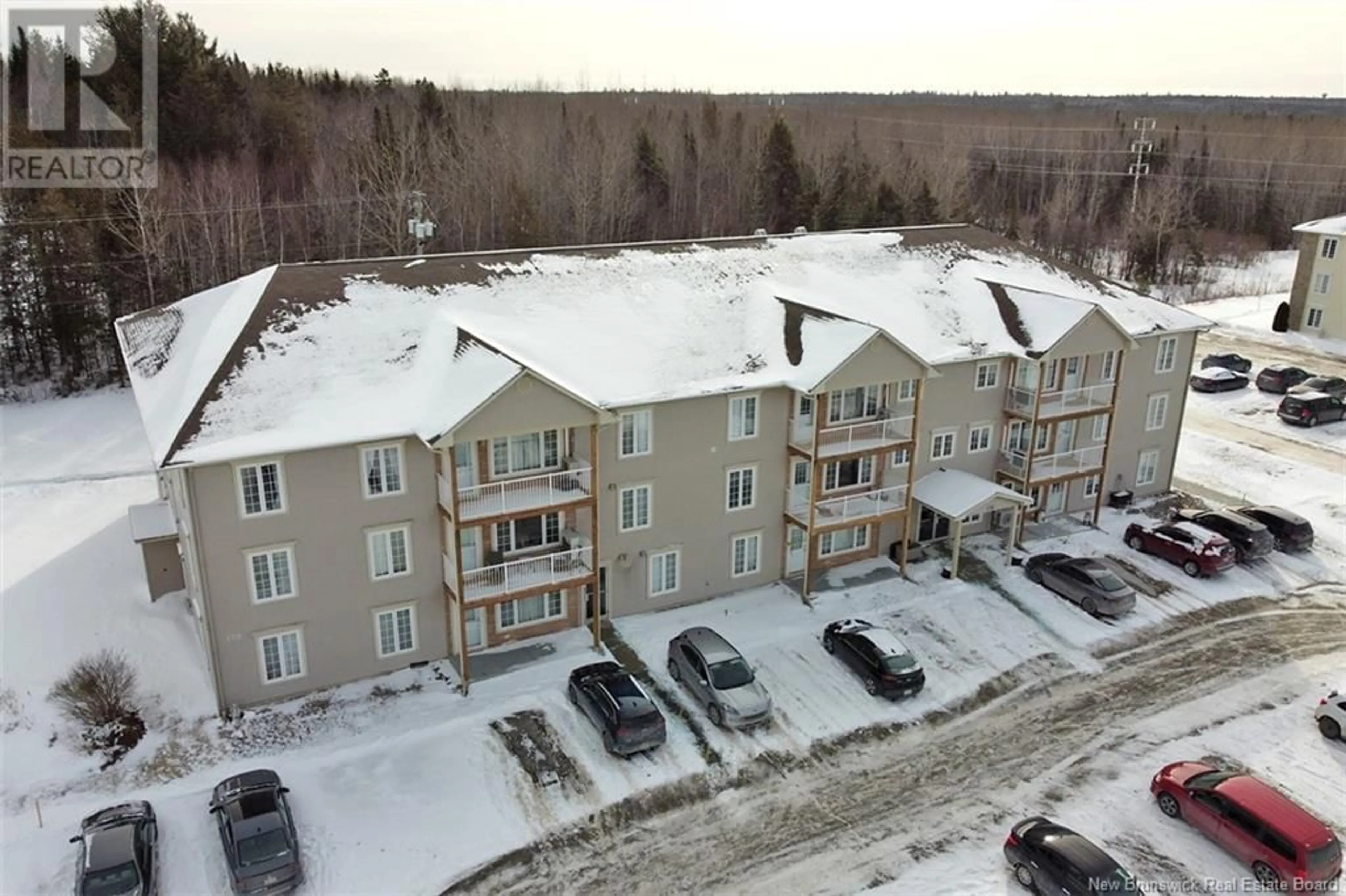 A pic from outside/outdoor area/front of a property/back of a property/a pic from drone, building for 170 Valcour Drive Unit# 210, Fredericton New Brunswick E3C0C9