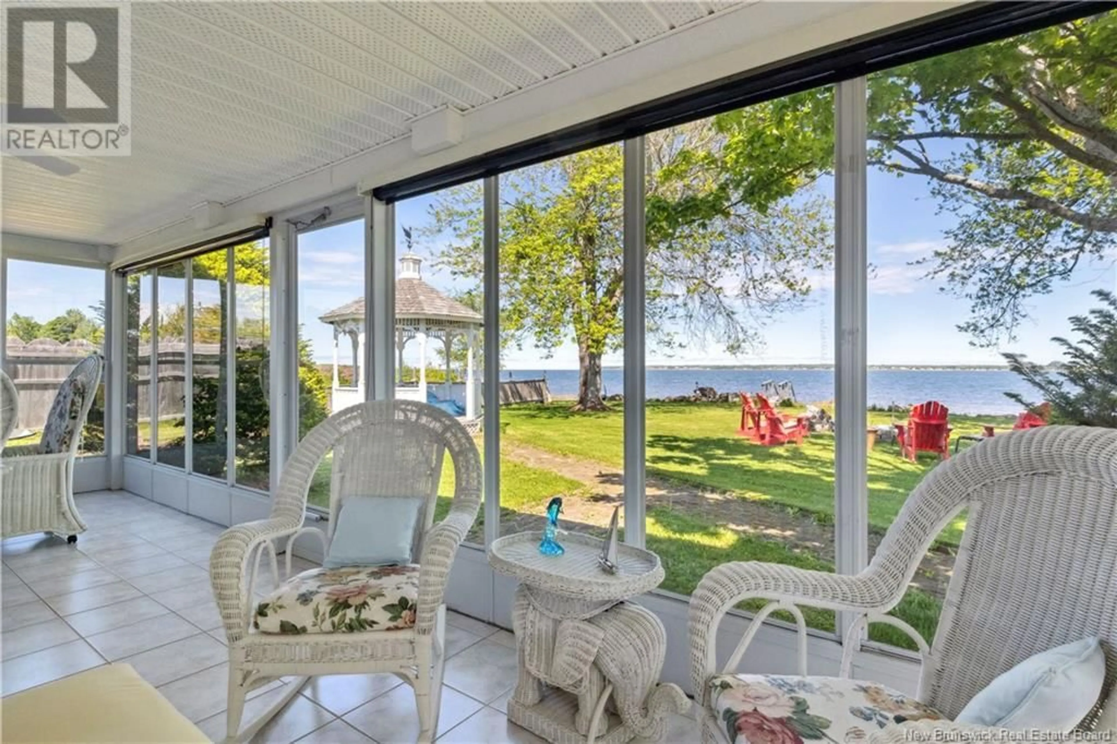 Patio, water/lake/river/ocean view for 1934 Route 535, Cocagne New Brunswick E4R3H5