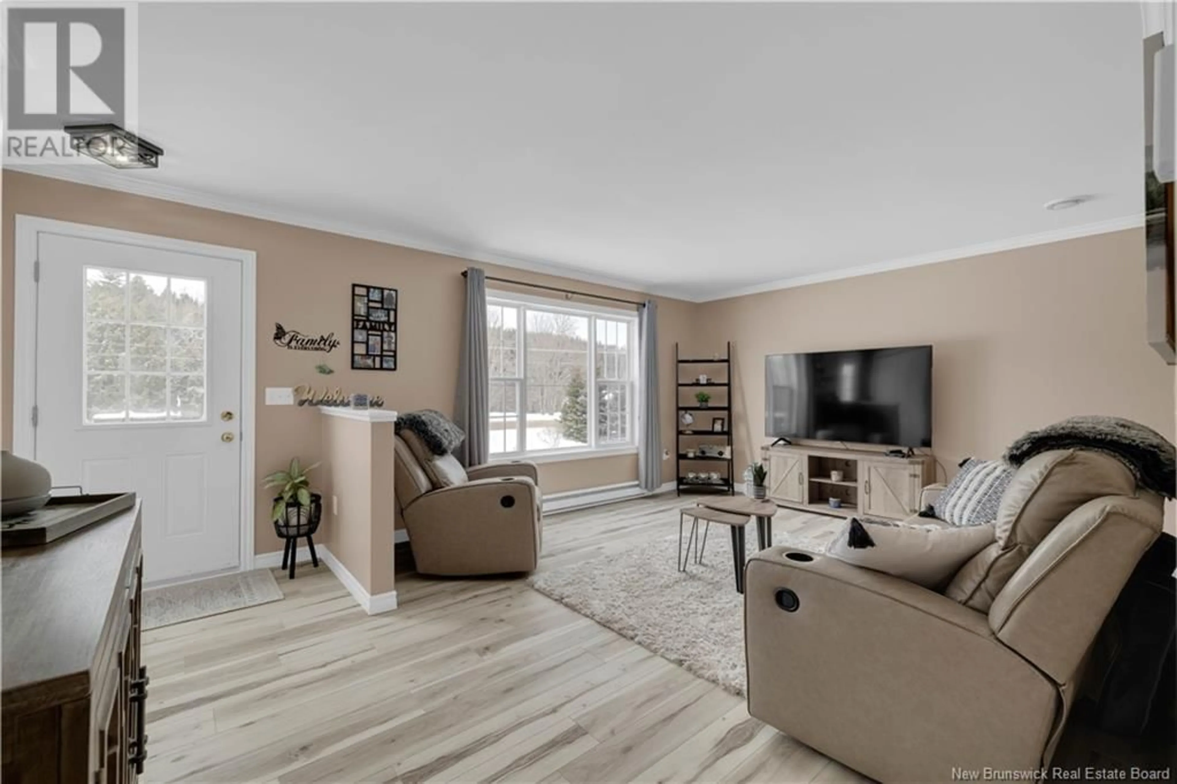 Home with vinyl exterior material, street for 600 WATERFORD ROAD, Waterford New Brunswick E4E5B1
