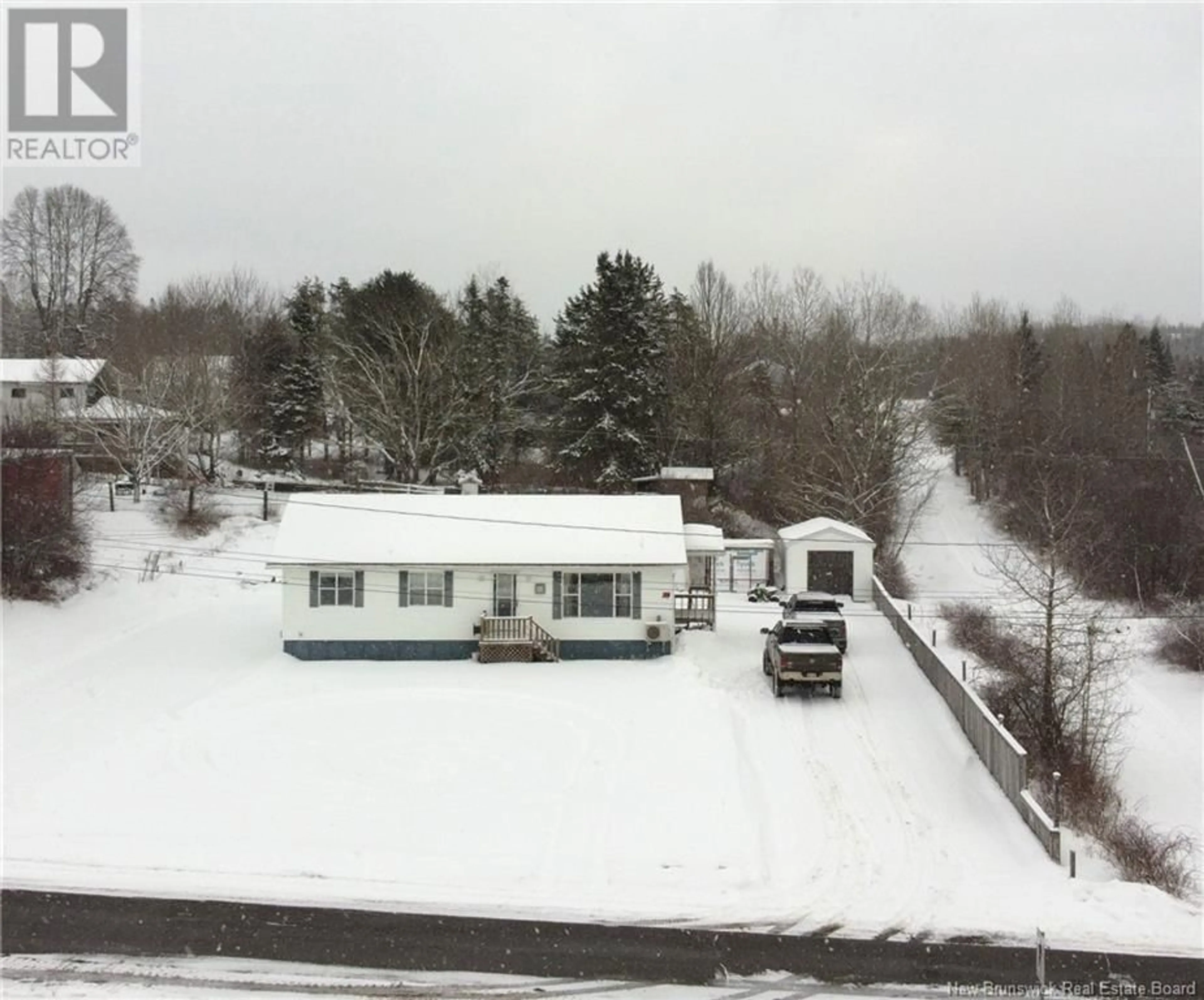 A pic from outside/outdoor area/front of a property/back of a property/a pic from drone, street for 3 Hatt Crescent, St George New Brunswick E5C3G7