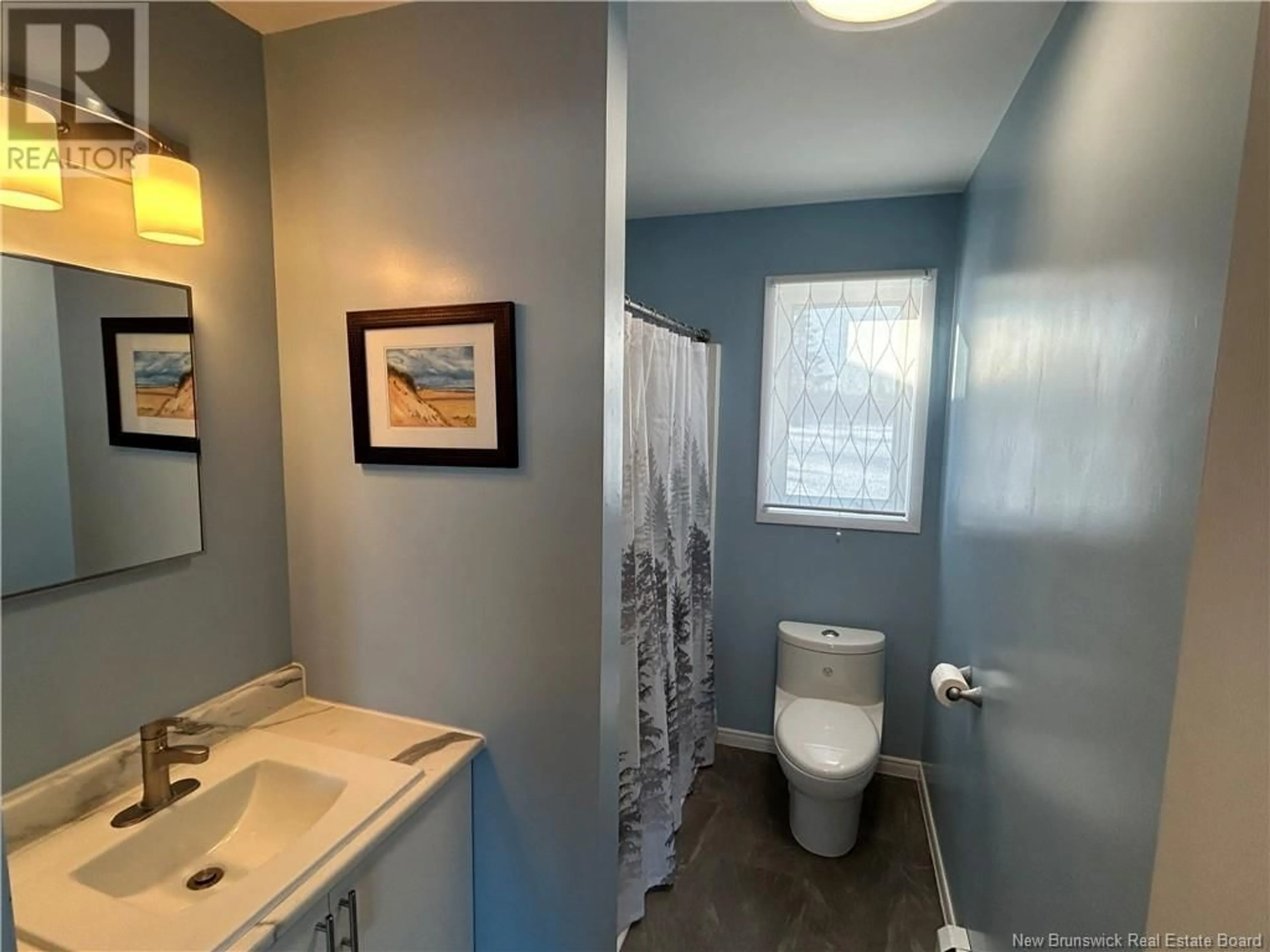 Standard bathroom, ceramic/tile floor for 53 Centennial Street, Plaster Rock New Brunswick E7G1J2