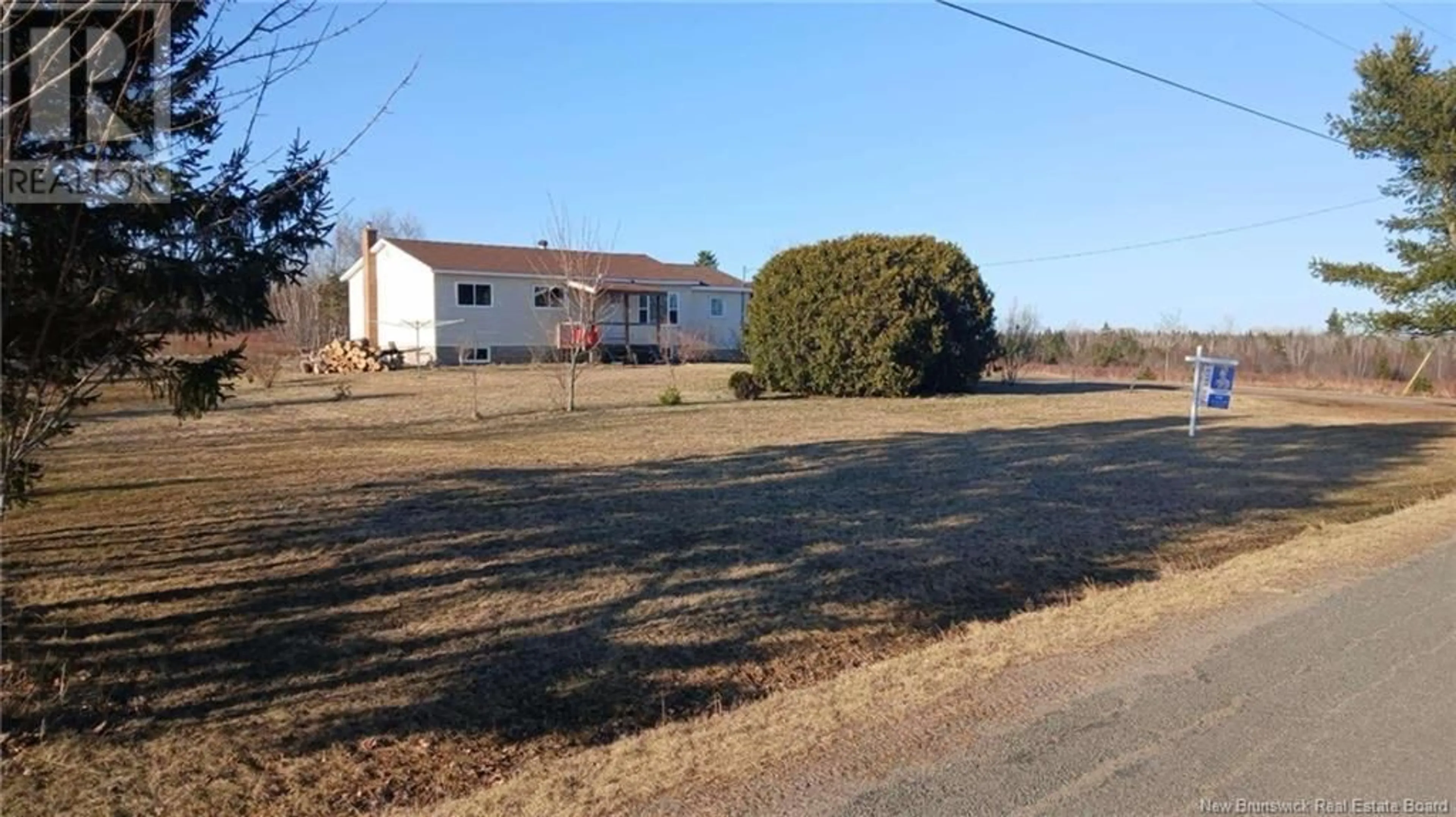 A pic from outside/outdoor area/front of a property/back of a property/a pic from drone, street for 282 MEADOW BROOK ROAD, Wirral New Brunswick E5L2T5
