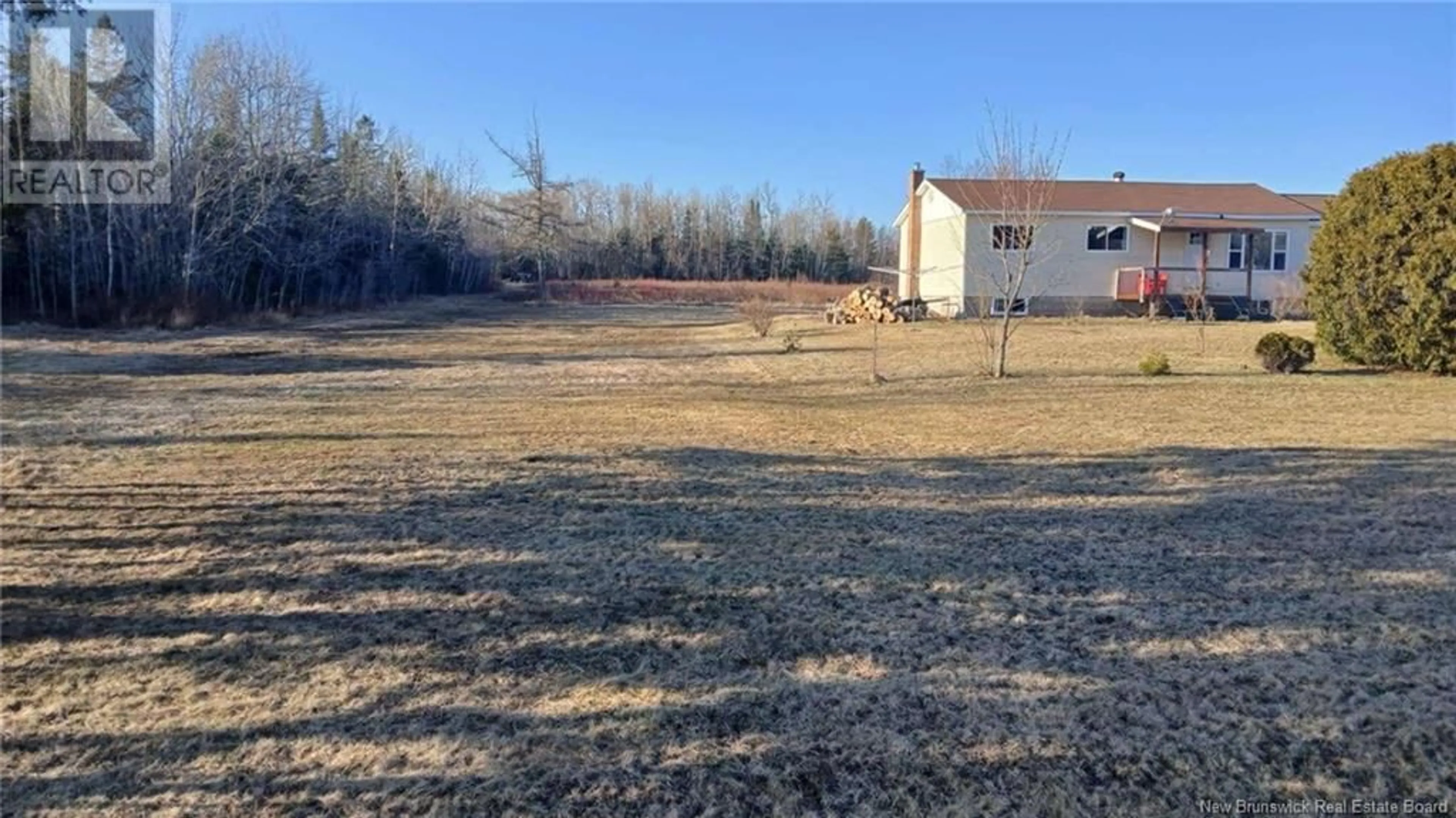 A pic from outside/outdoor area/front of a property/back of a property/a pic from drone, building for 282 MEADOW BROOK ROAD, Wirral New Brunswick E5L2T5