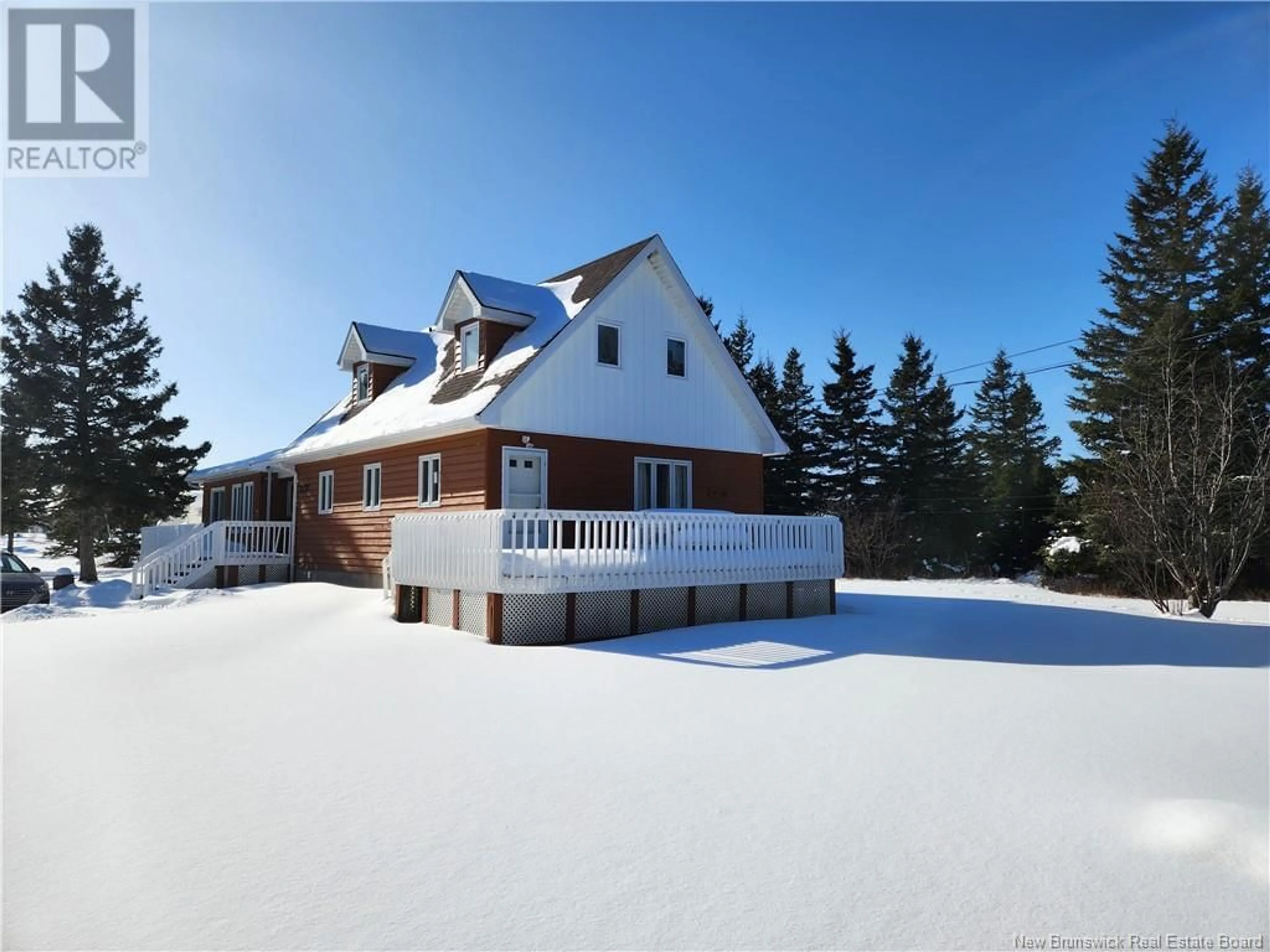 A pic from outside/outdoor area/front of a property/back of a property/a pic from drone, mountain view for 7997 St-Paul, Bas-Caraquet New Brunswick E1W6C3