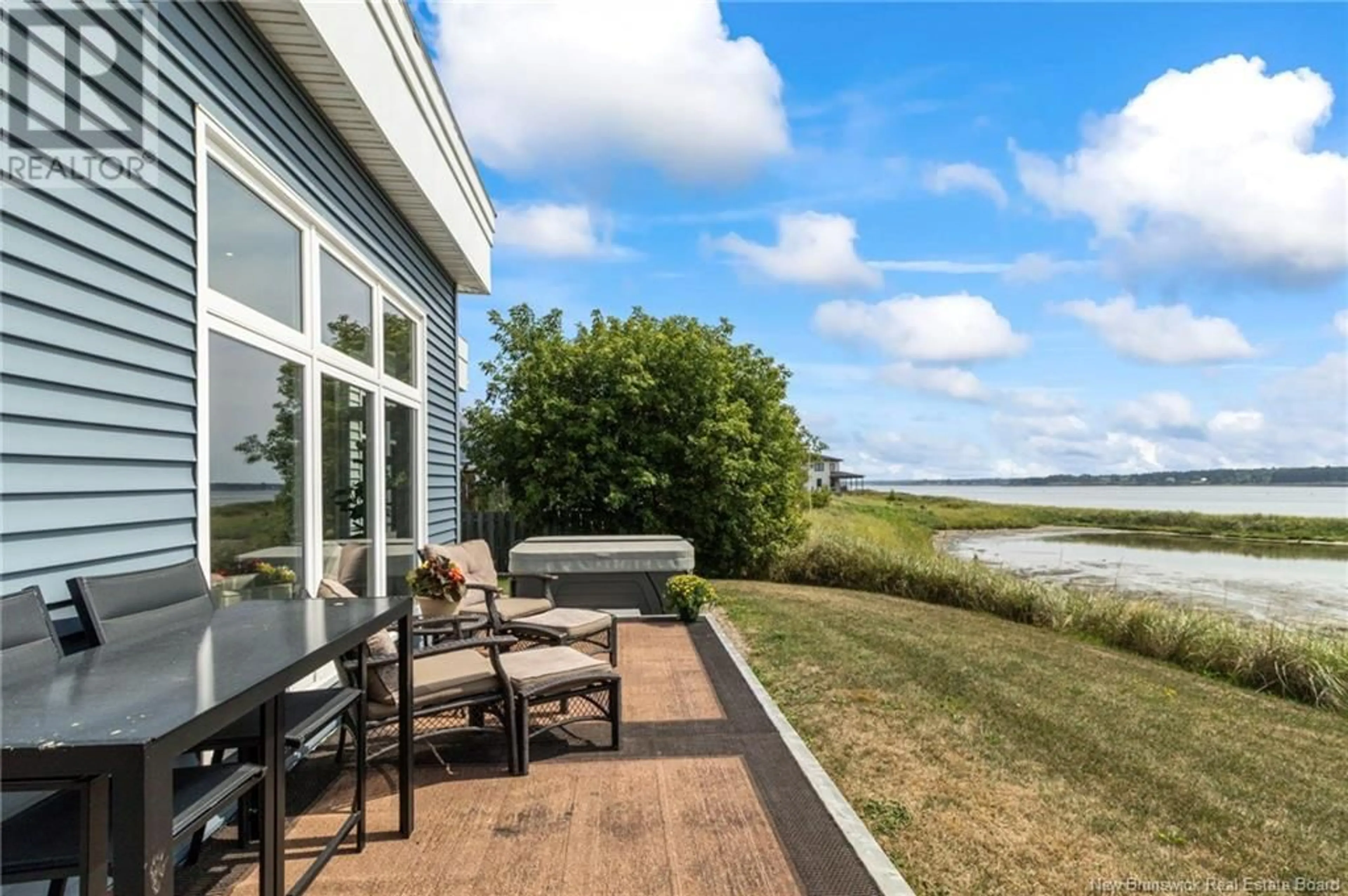 Patio, water/lake/river/ocean view for 30 Acadie Street, Cocagne New Brunswick E4R5Y6