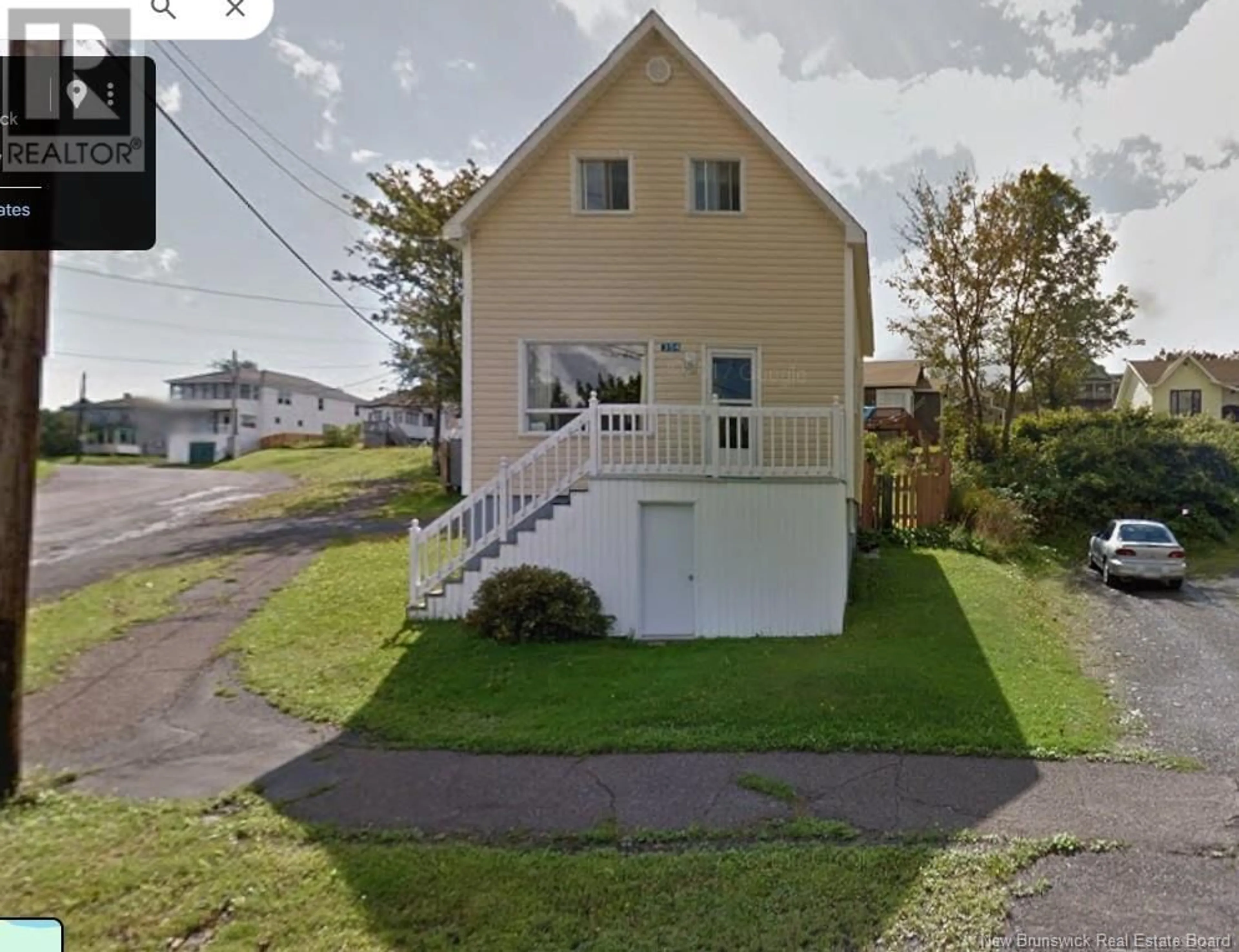 A pic from outside/outdoor area/front of a property/back of a property/a pic from drone, street for 354 Adelaide, Dalhousie New Brunswick E8C1A3