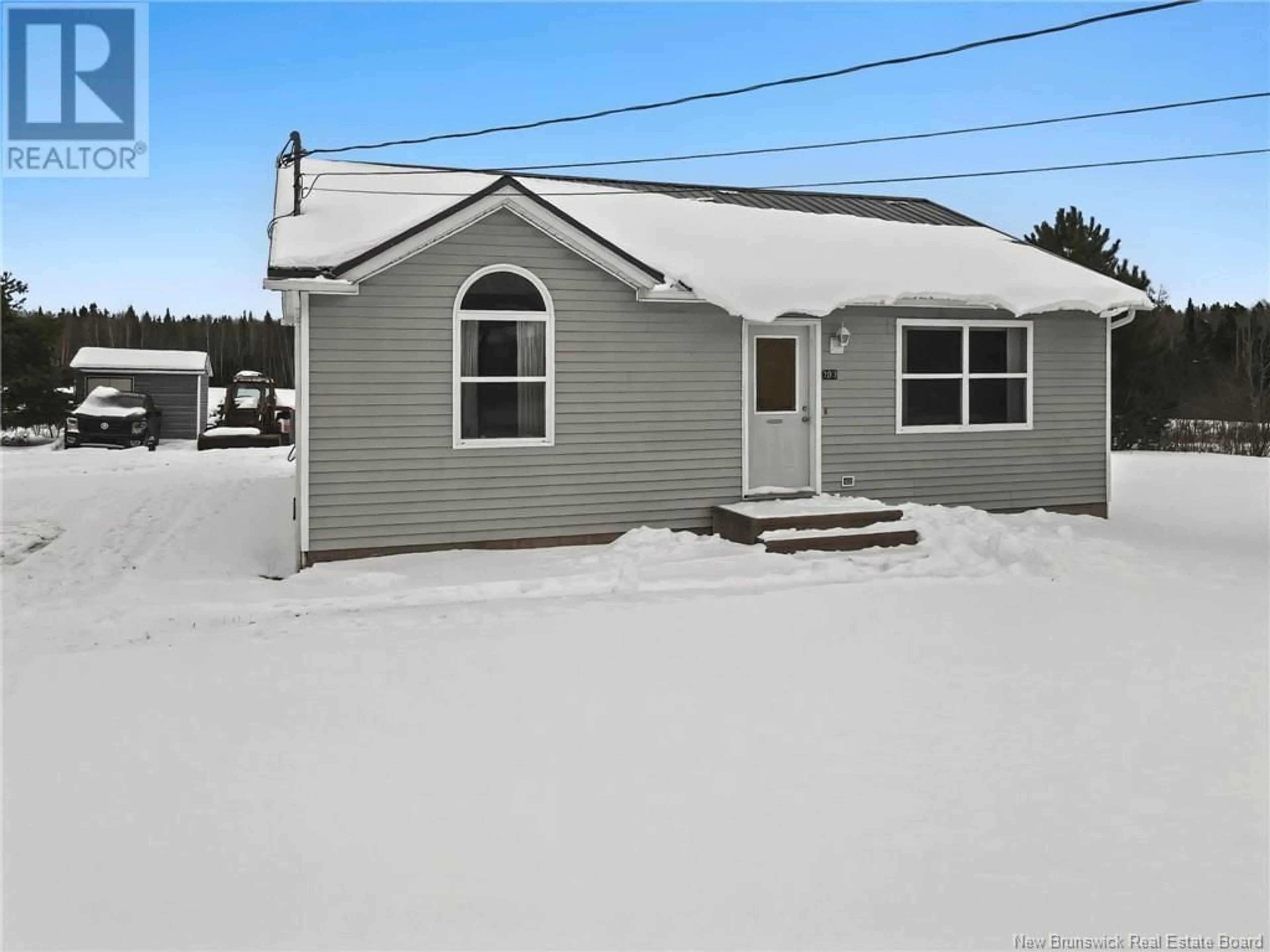 Home with vinyl exterior material, street for 793 Weisner Road, Saint-Philippe New Brunswick E1H1T7