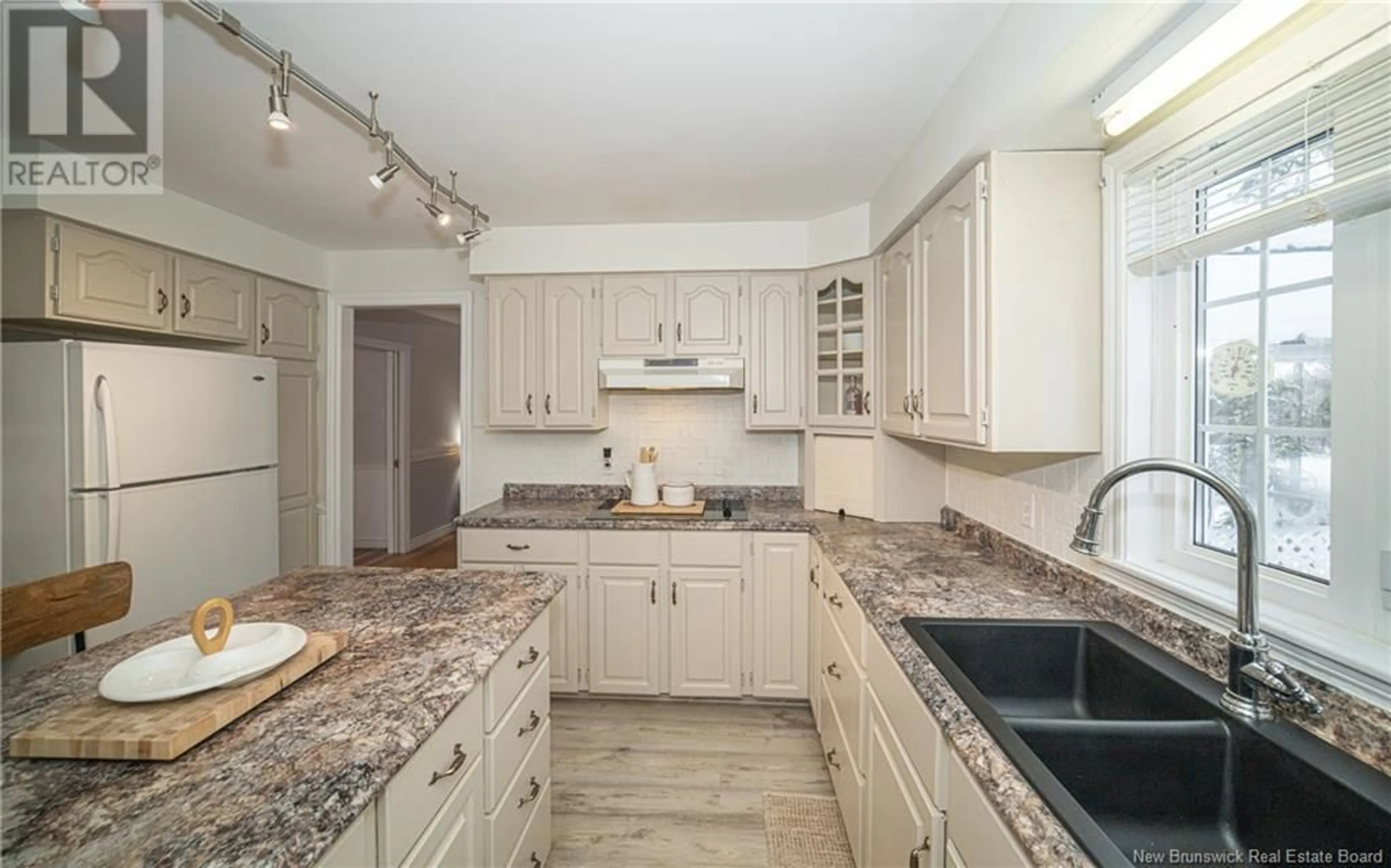 Open concept kitchen, ceramic/tile floor for 442 Whittaker Road, Rusagonis New Brunswick E3B7Z4