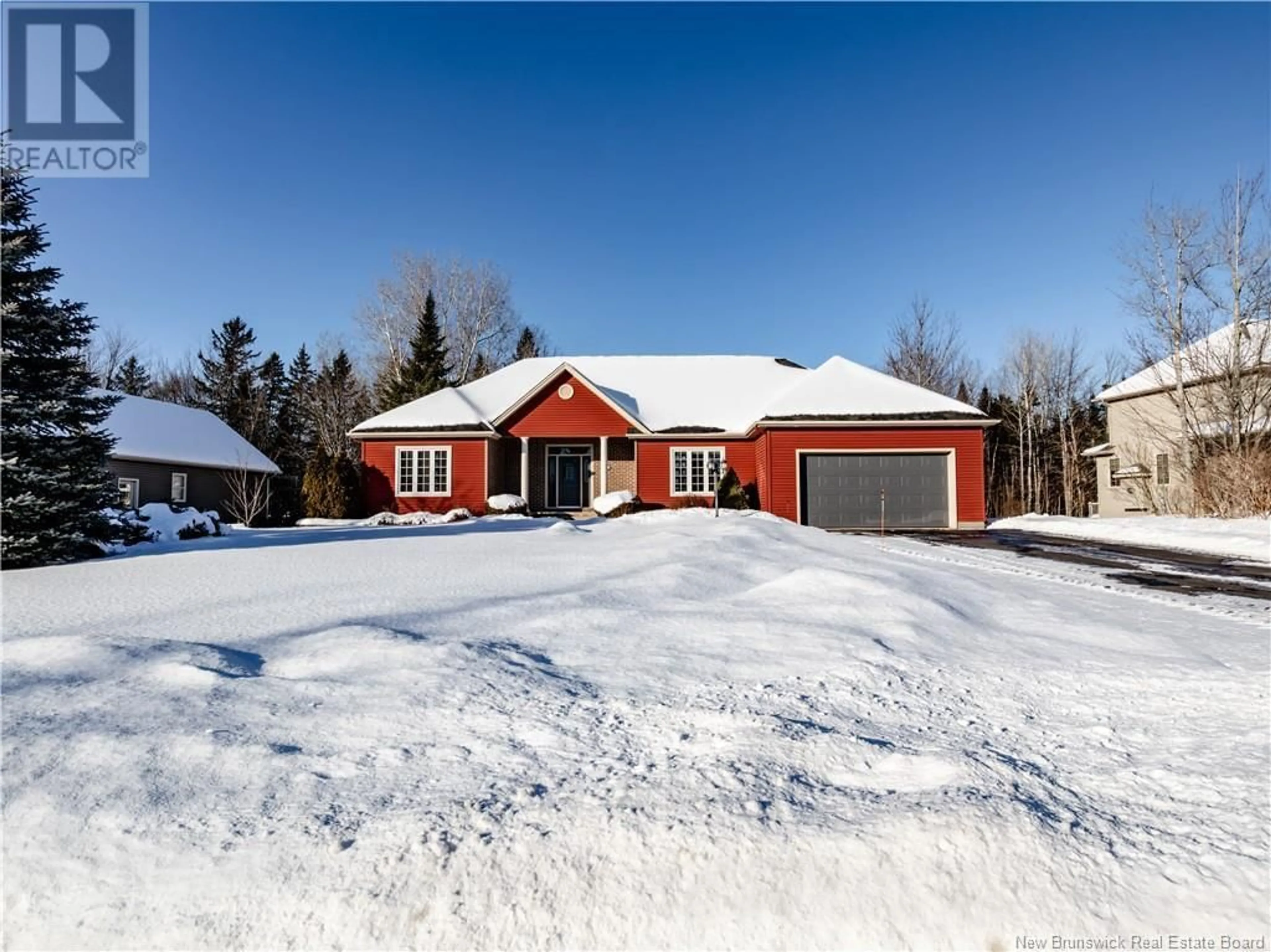 Home with brick exterior material, street for 54 Andrea Court, Dieppe New Brunswick E1A1L1