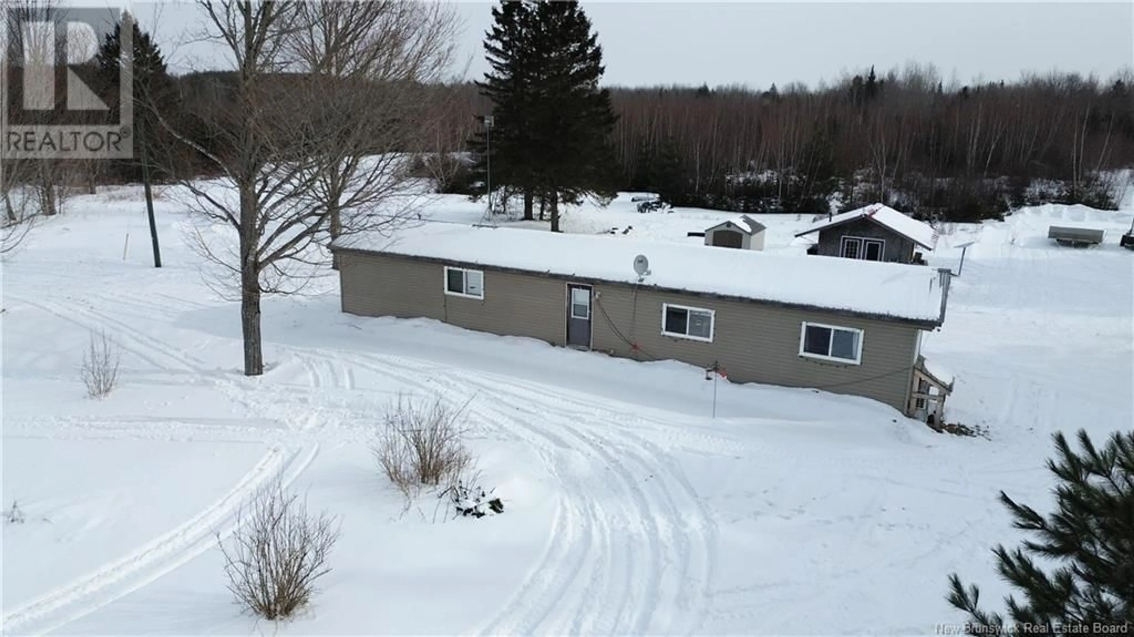 A pic from outside/outdoor area/front of a property/back of a property/a pic from drone, building for 79 Faulkner Road, Belleville New Brunswick E7M5V9