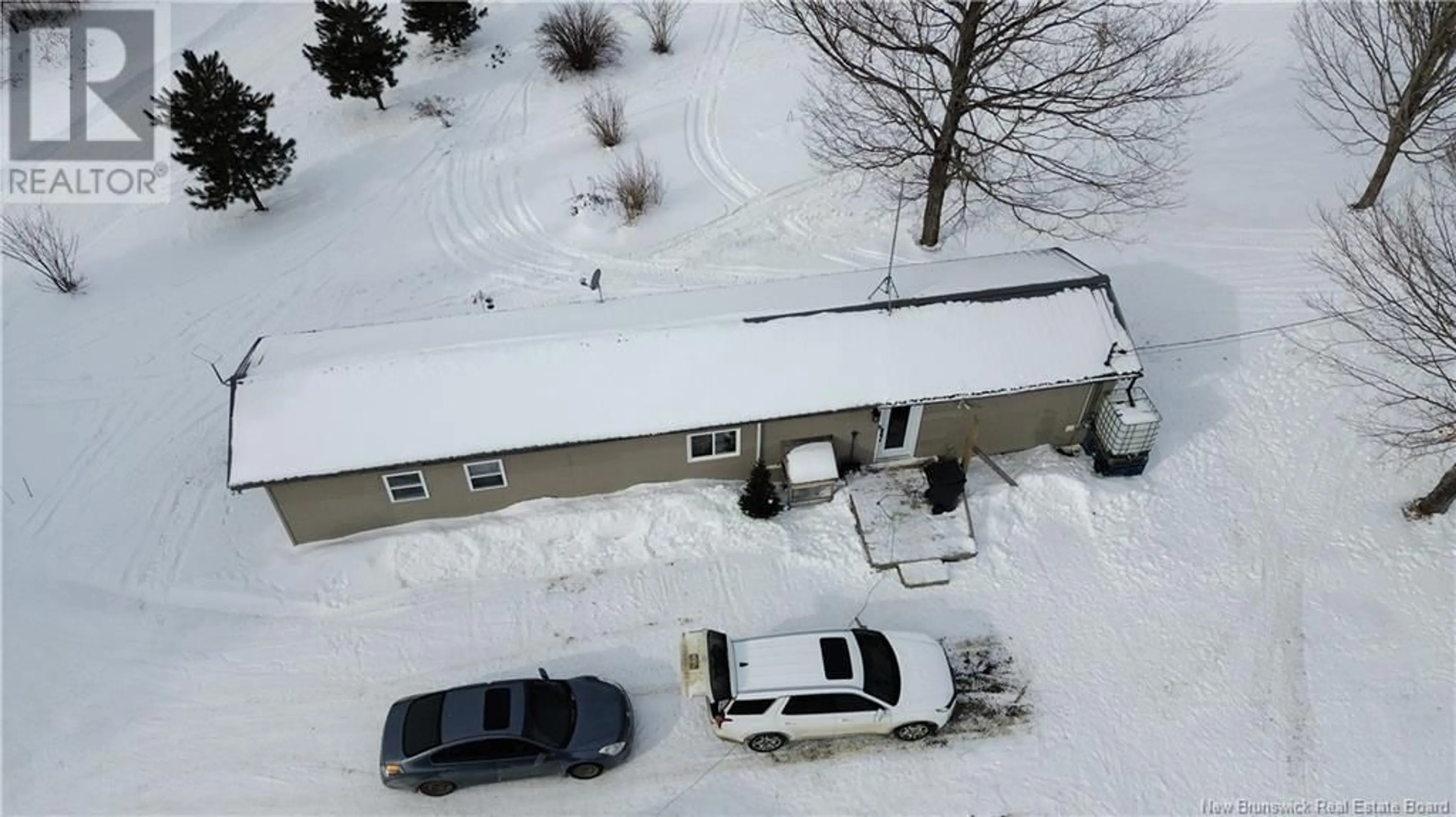 A pic from outside/outdoor area/front of a property/back of a property/a pic from drone, unknown for 79 Faulkner Road, Belleville New Brunswick E7M5V9