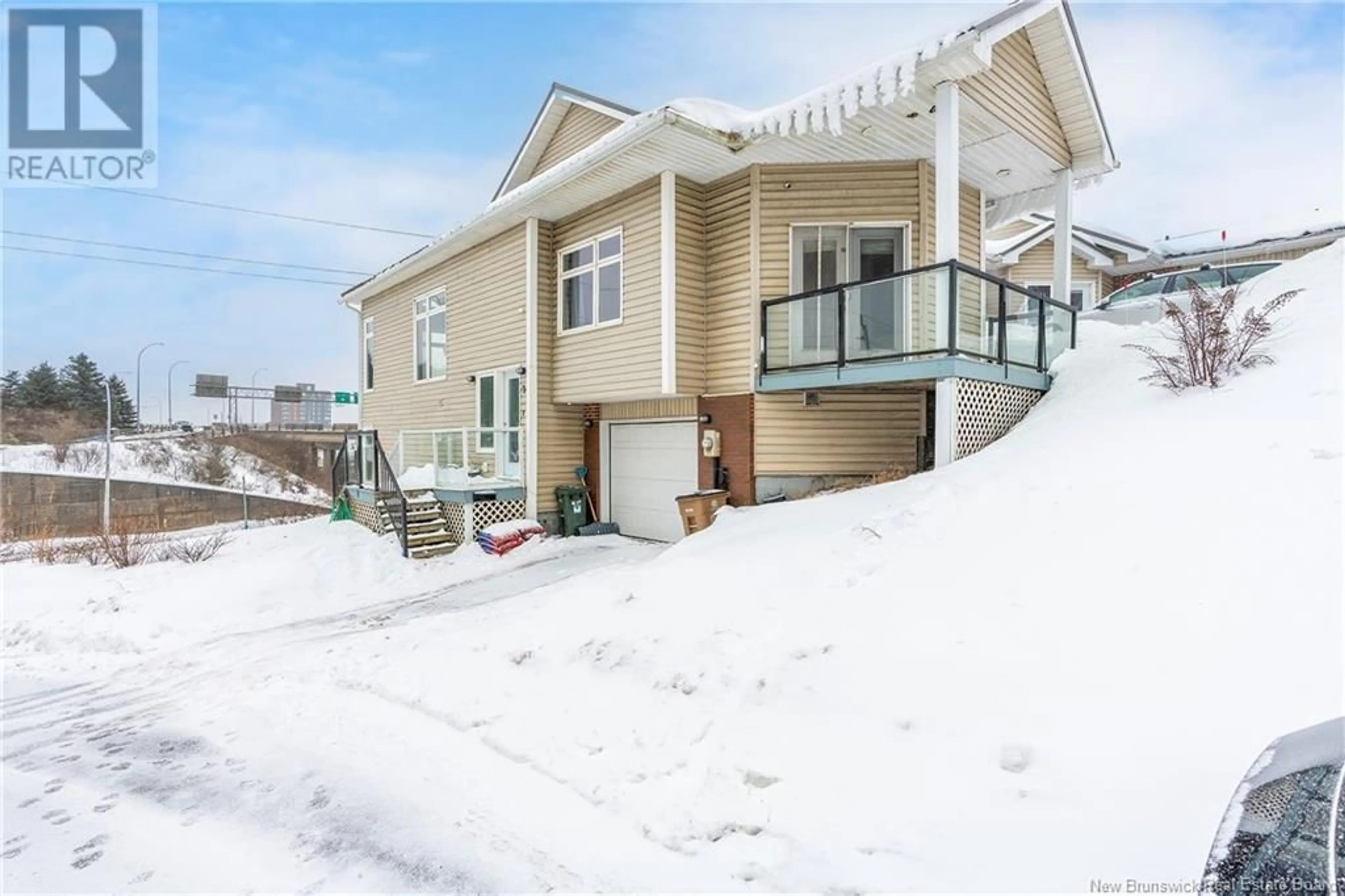 Home with vinyl exterior material, street for 9 Millidge, Saint John New Brunswick E2K0A2