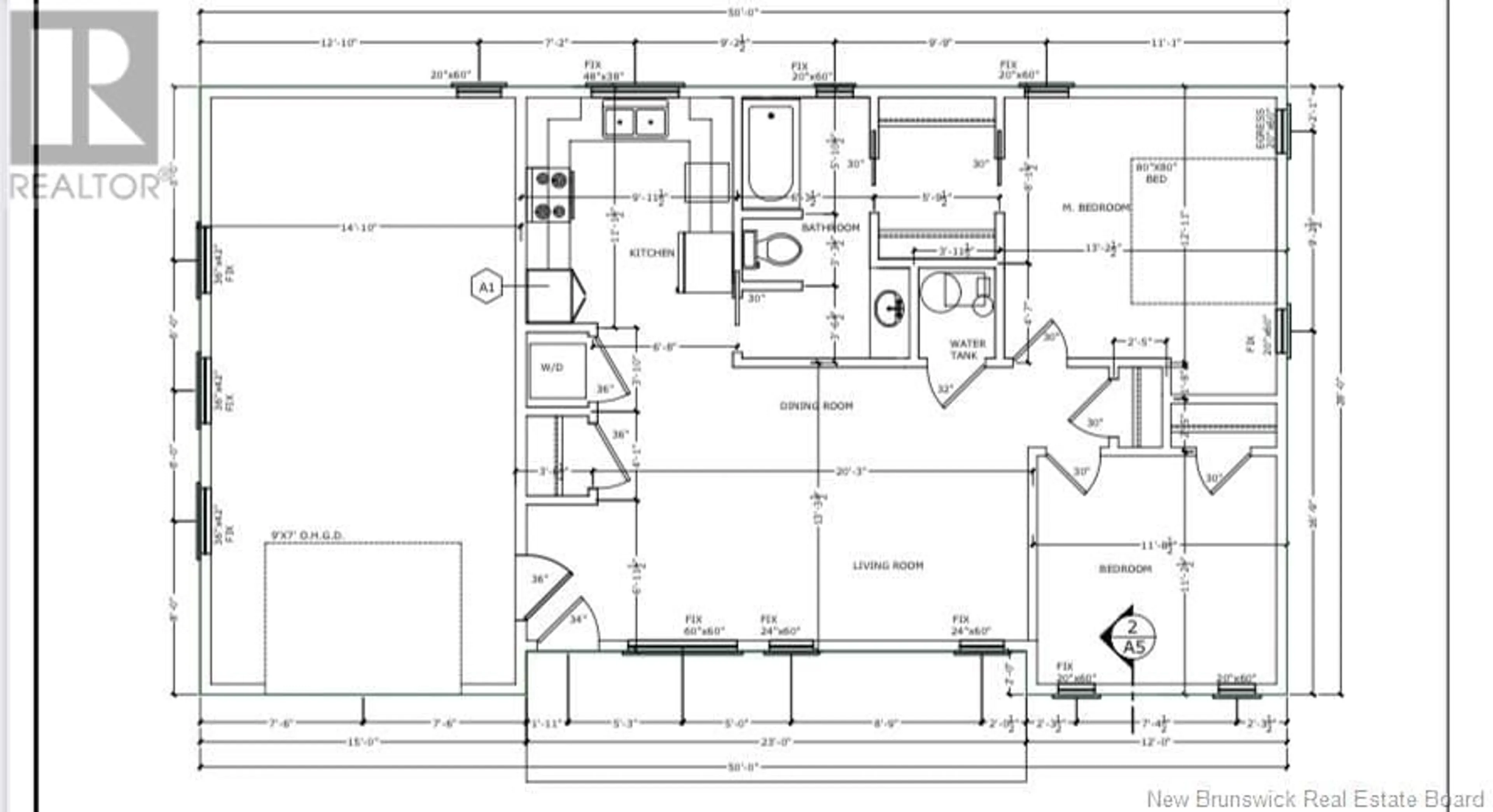 Floor plan for Lot - 24-1 RUE DONELLE, Cap-Pelé New Brunswick E4N1S1