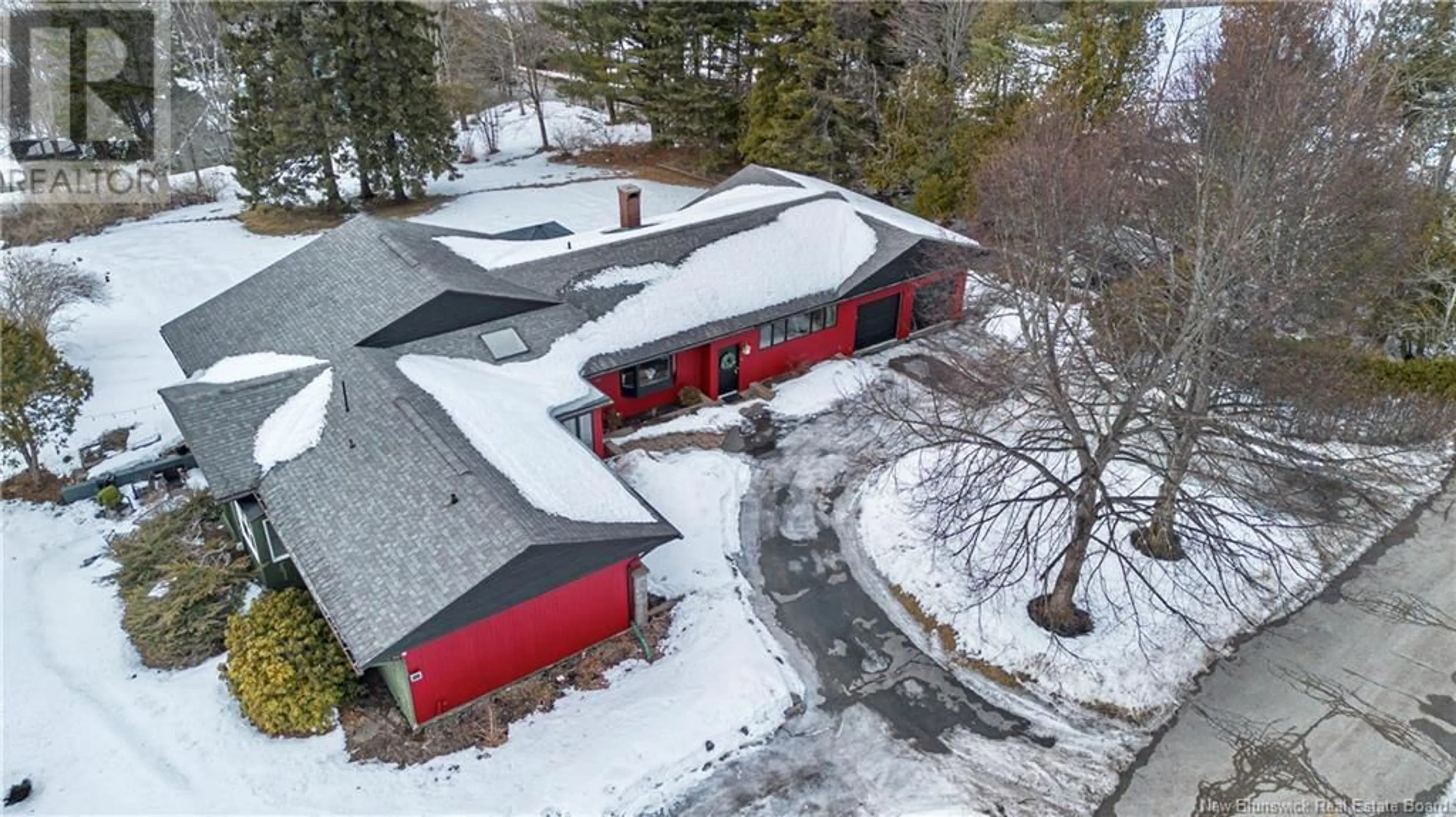 A pic from outside/outdoor area/front of a property/back of a property/a pic from drone, building for 1 Fairweather Lane, Rothesay New Brunswick E2E5L9