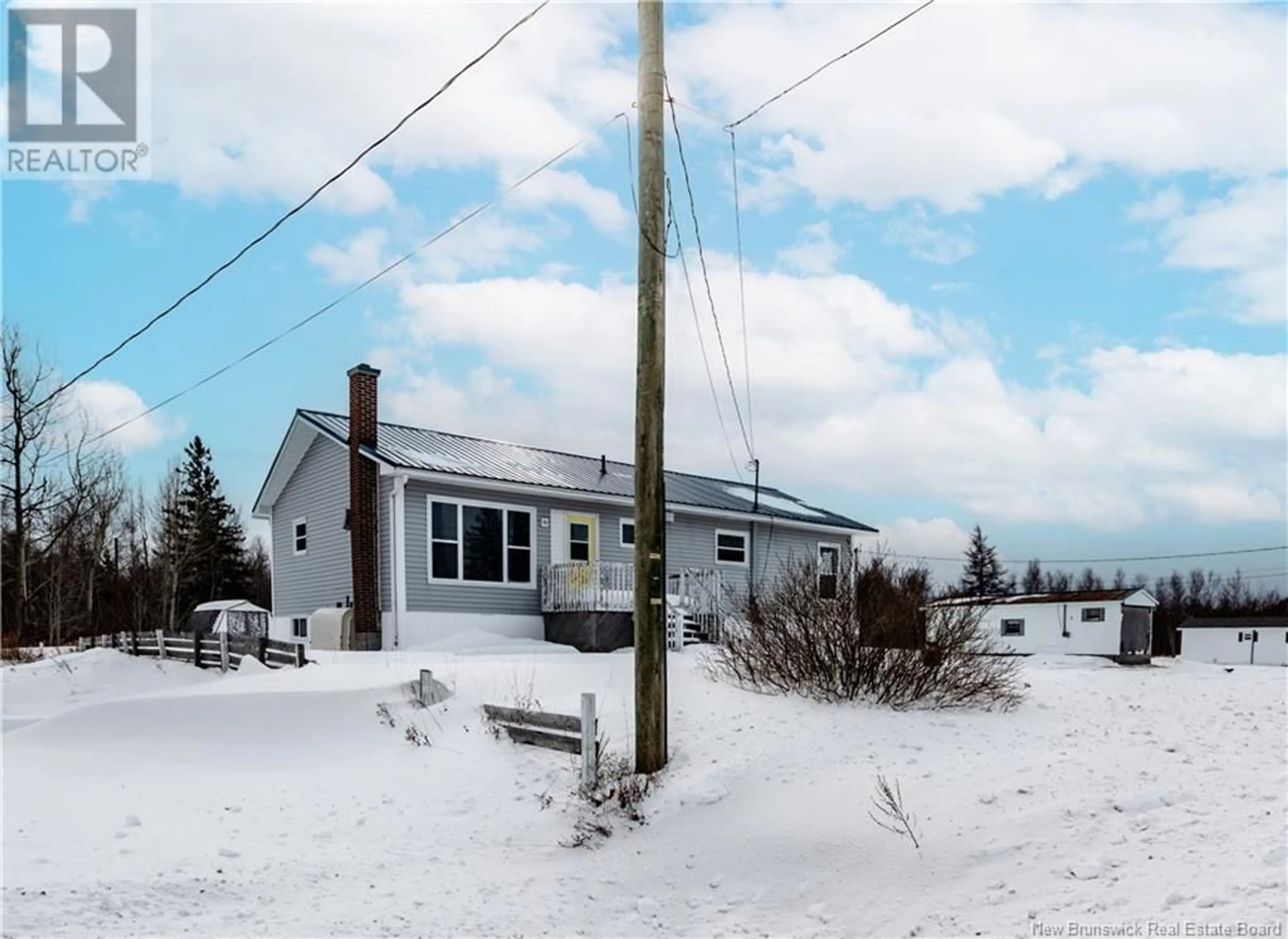 A pic from outside/outdoor area/front of a property/back of a property/a pic from drone, building for 5247 ROUTE 117, Baie-Sainte-Anne New Brunswick E9A1C3