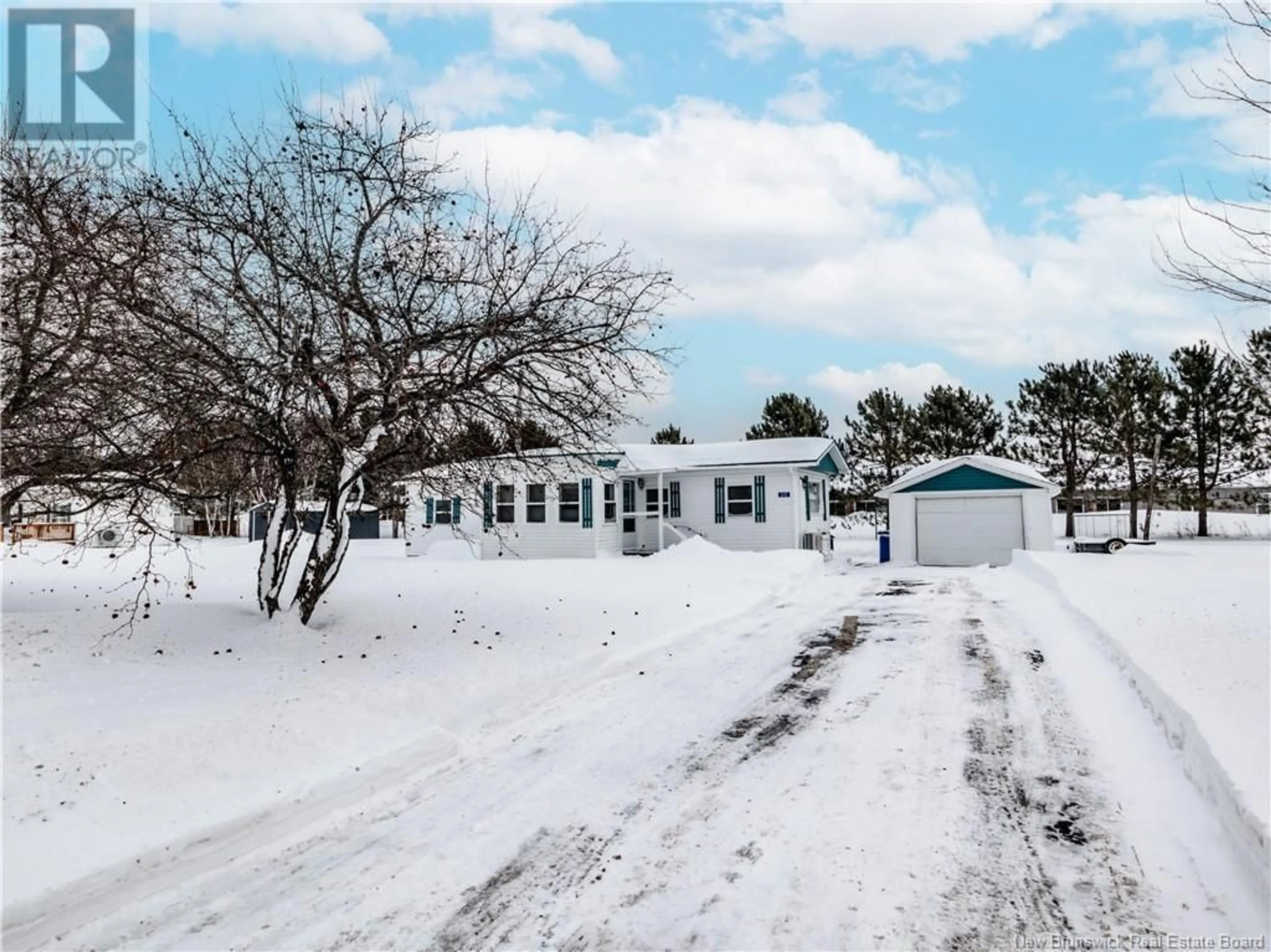 A pic from outside/outdoor area/front of a property/back of a property/a pic from drone, street for 20 Centennial East Avenue, Jardineville New Brunswick E4W1X2