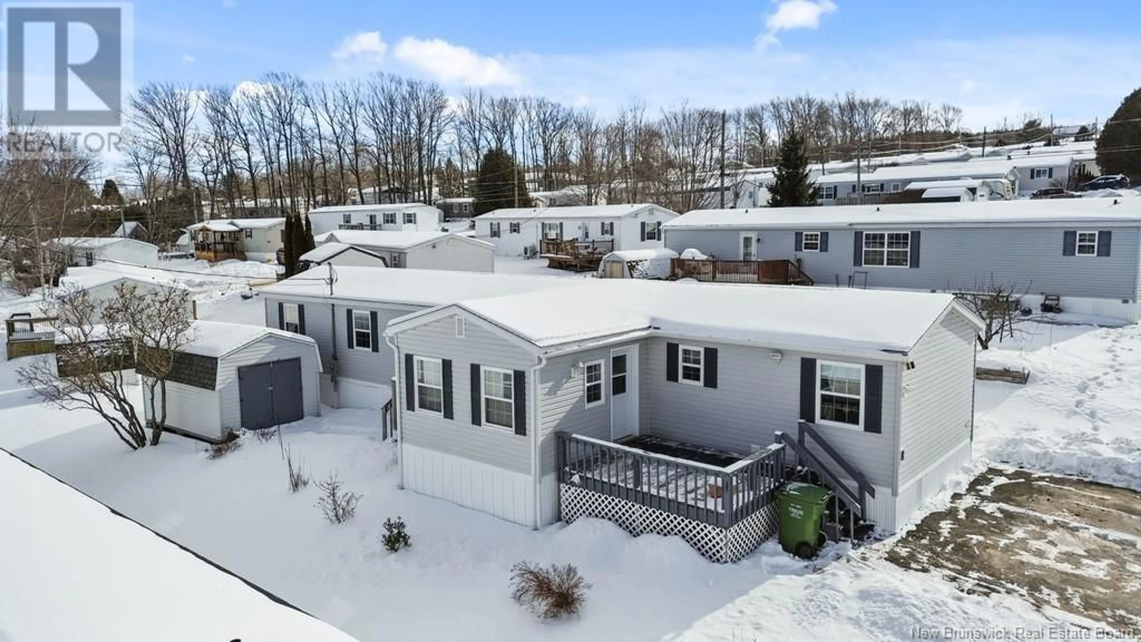 A pic from outside/outdoor area/front of a property/back of a property/a pic from drone, mountain view for 8 Todd Street, Fredericton New Brunswick E3C2M9