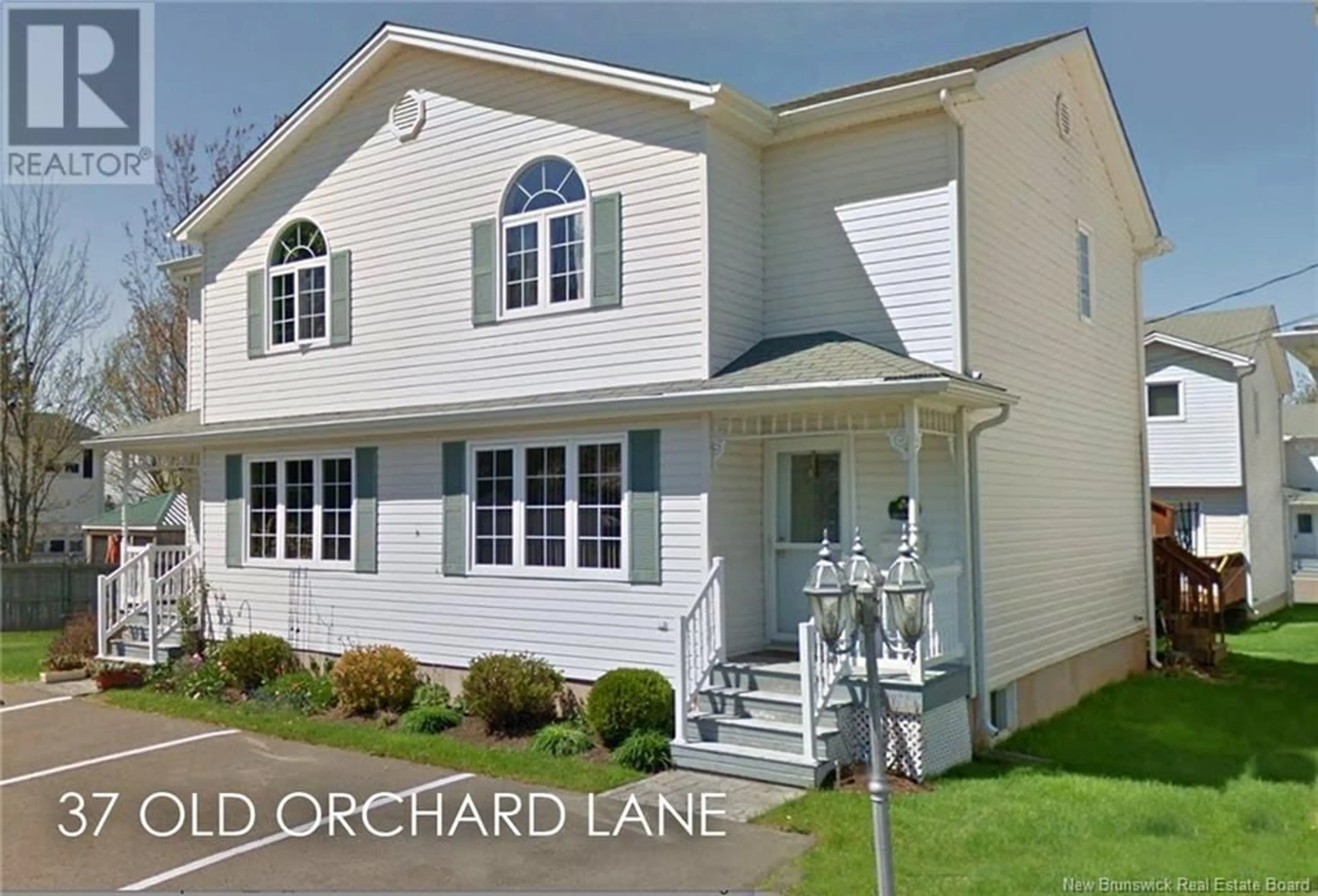 Home with vinyl exterior material, street for 37 Old Orchard Lane, Riverview New Brunswick E1B5M5