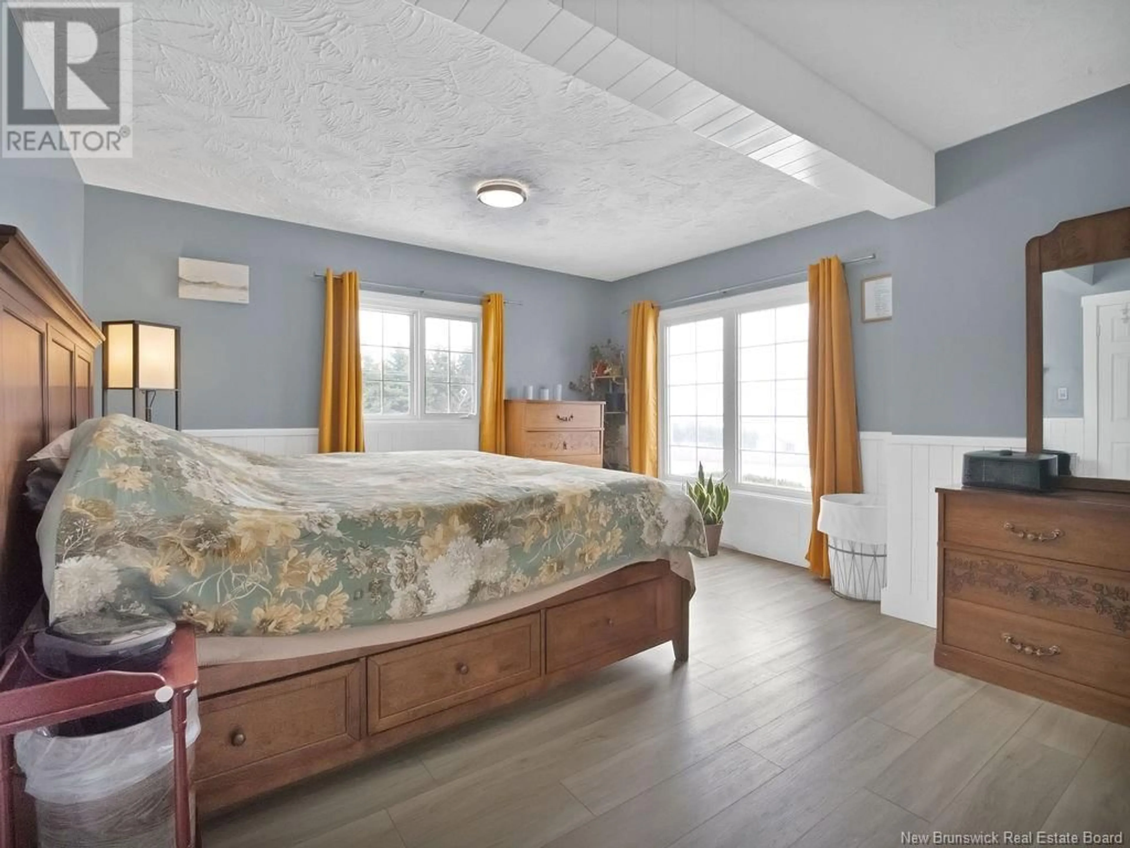 Bedroom with bed, unknown for 589 Route 535, Notre-Dame New Brunswick E4V2K4