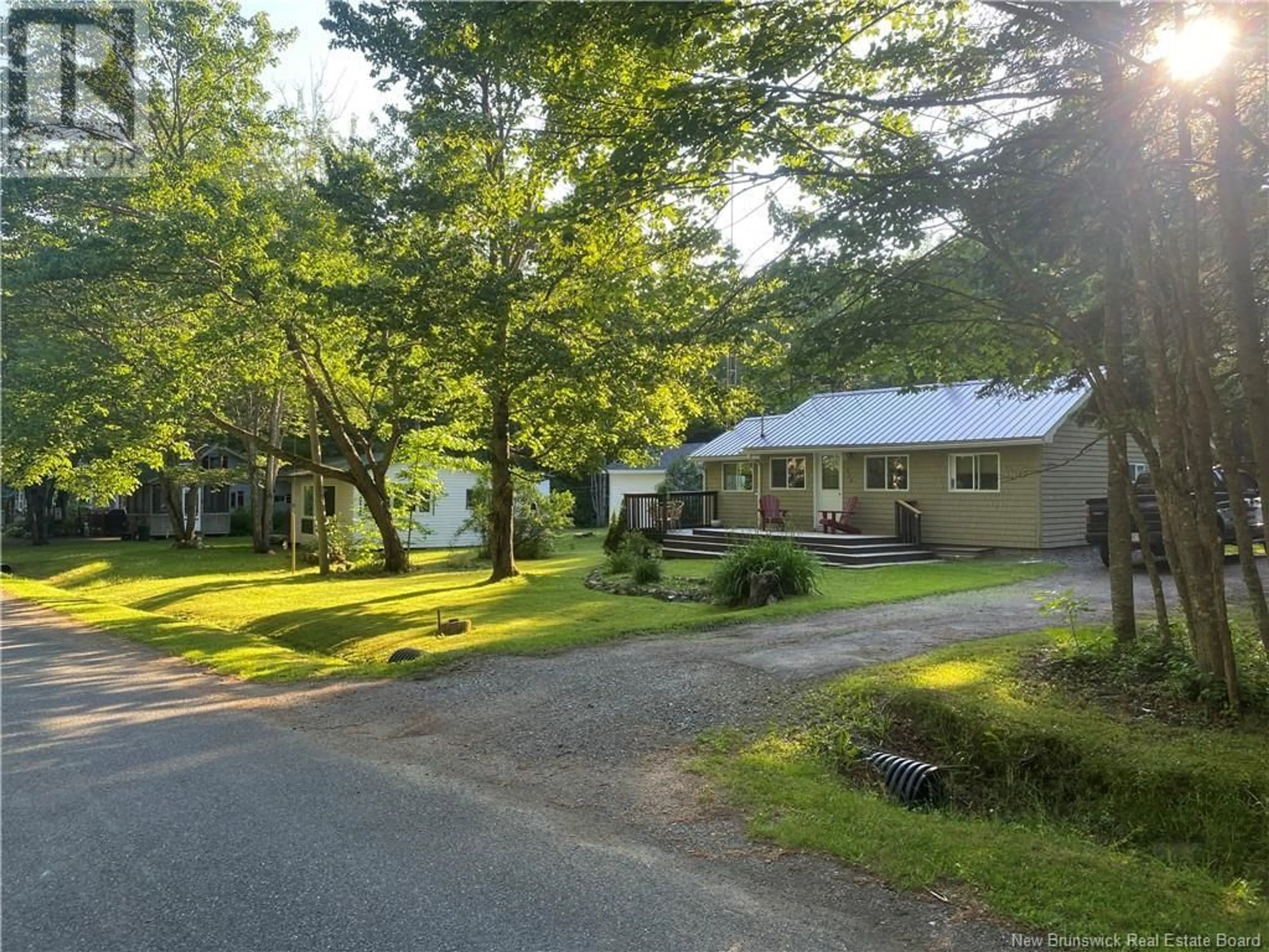 A pic from outside/outdoor area/front of a property/back of a property/a pic from drone, unknown for 222 Lake Road, Lake George New Brunswick E6K3N1