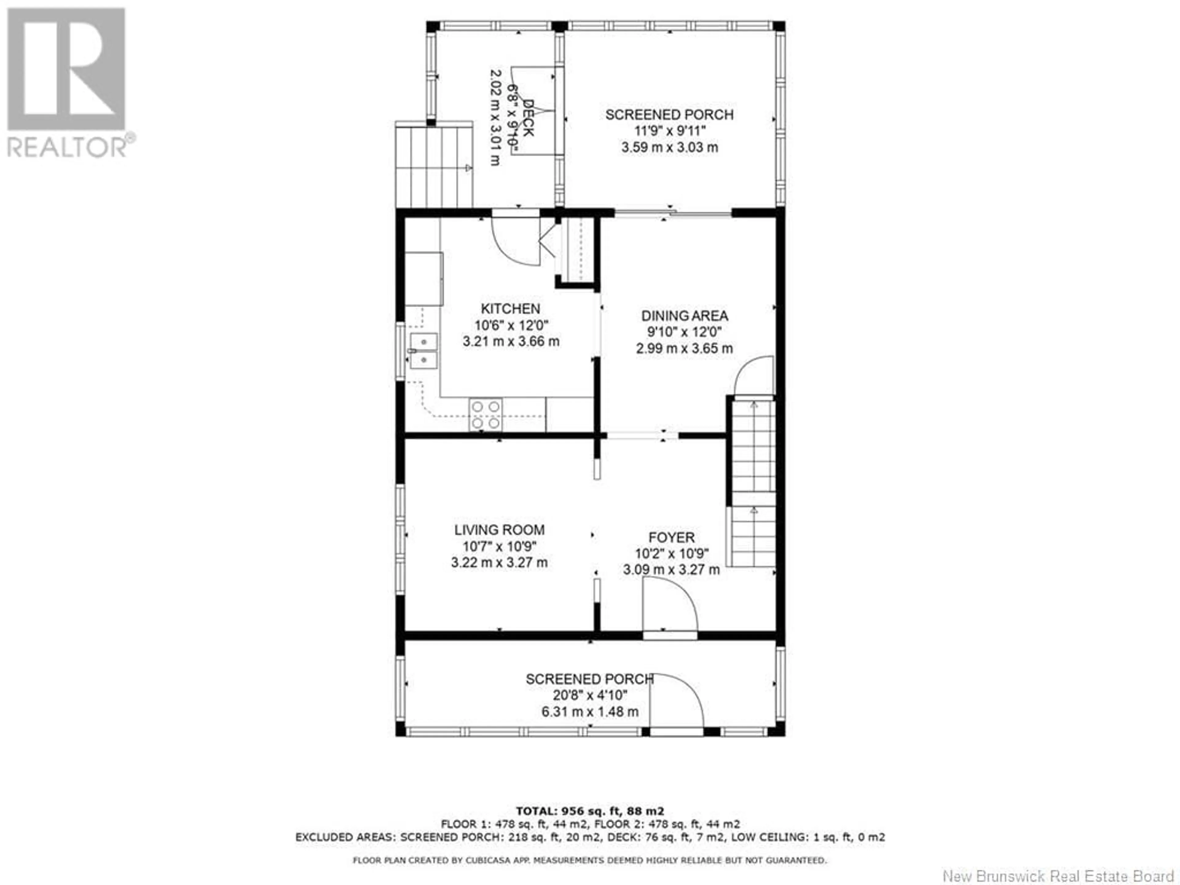 Floor plan for 61 Victoria Street, Campbellton New Brunswick E3N1J3