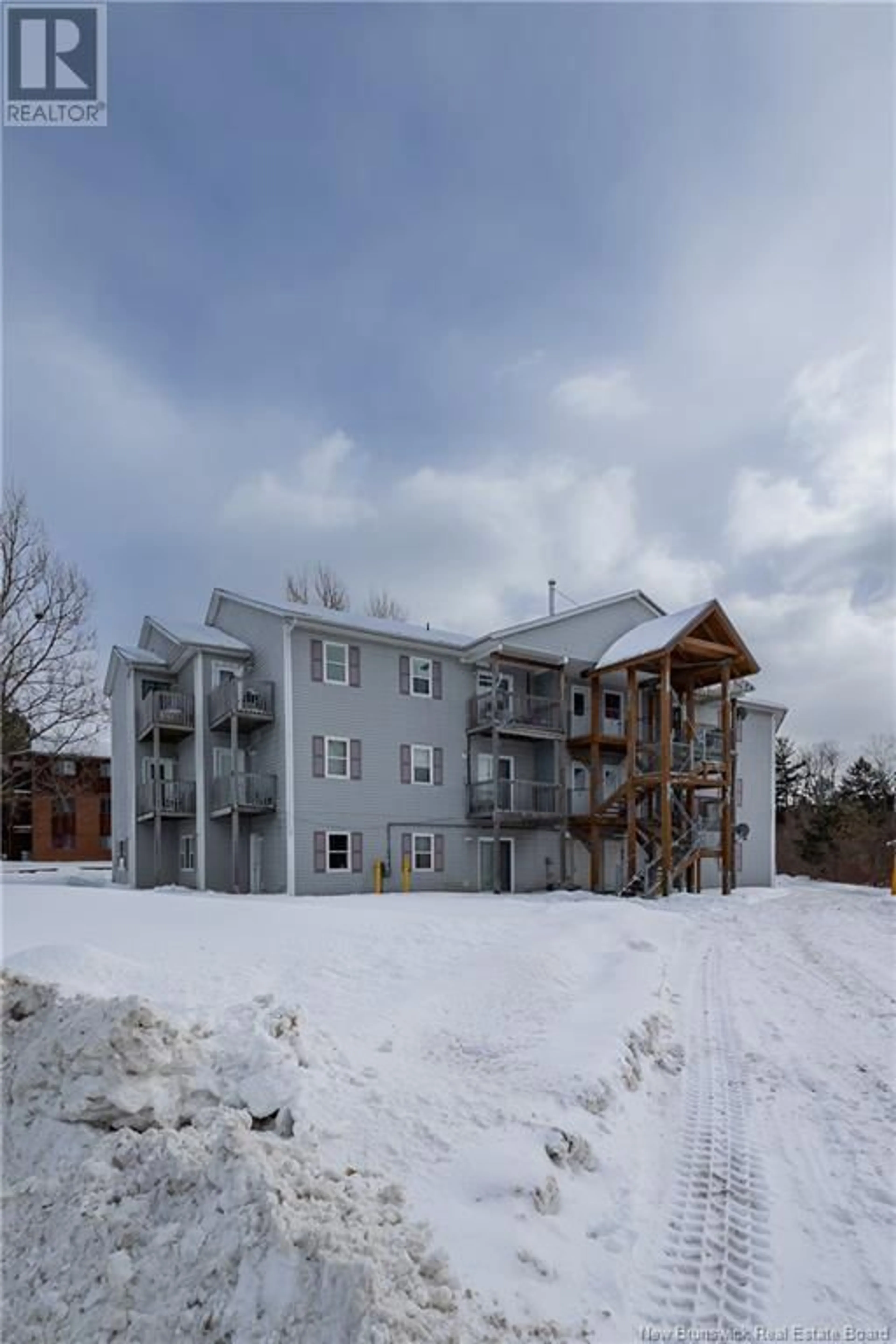 A pic from outside/outdoor area/front of a property/back of a property/a pic from drone, building for 60 Goodine Street Unit# 209, Fredericton New Brunswick E3B7J7