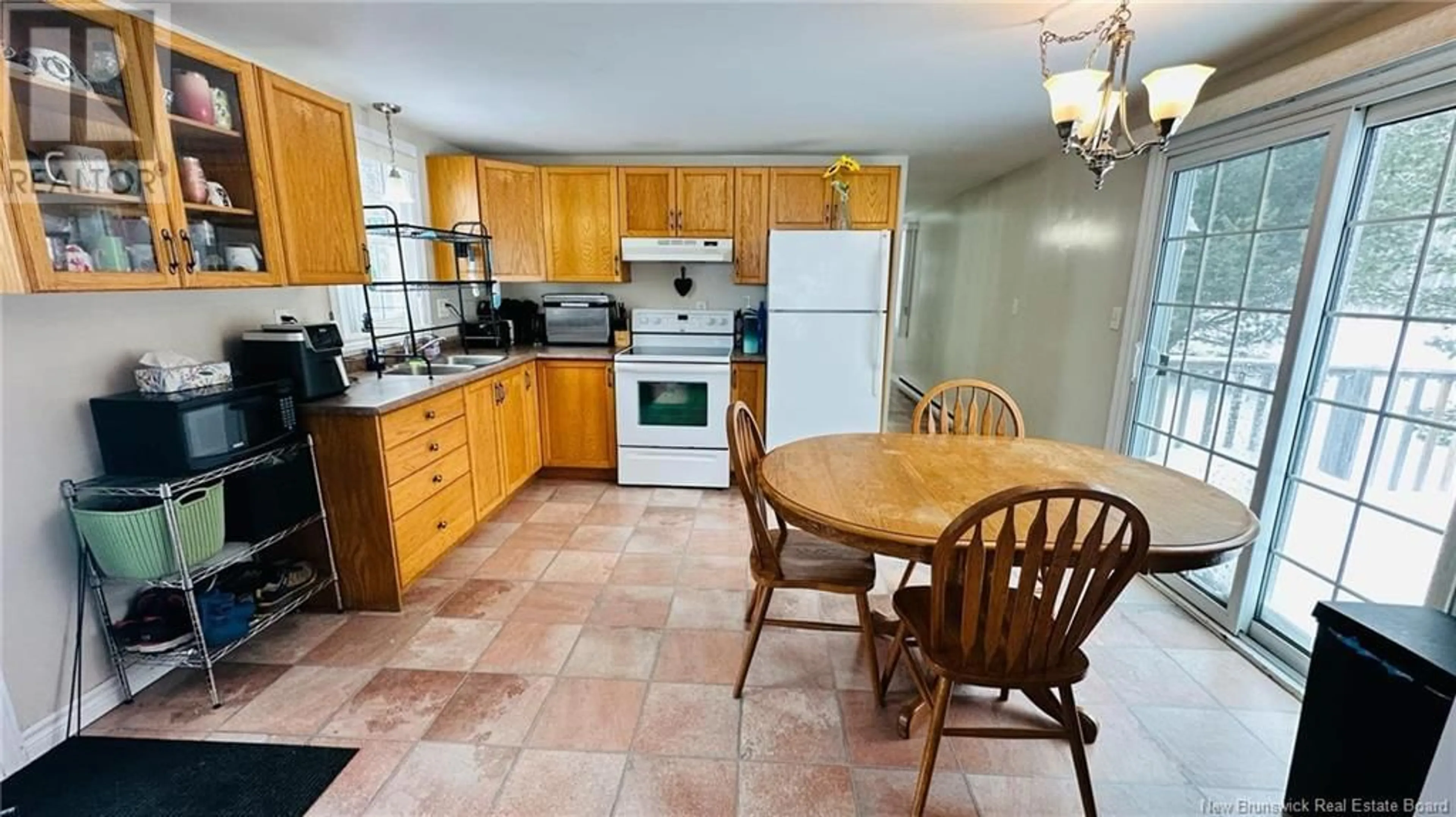 Standard kitchen, ceramic/tile floor for 19 Ch Saint-Pierre Road, Rogersville New Brunswick E4Y1L3