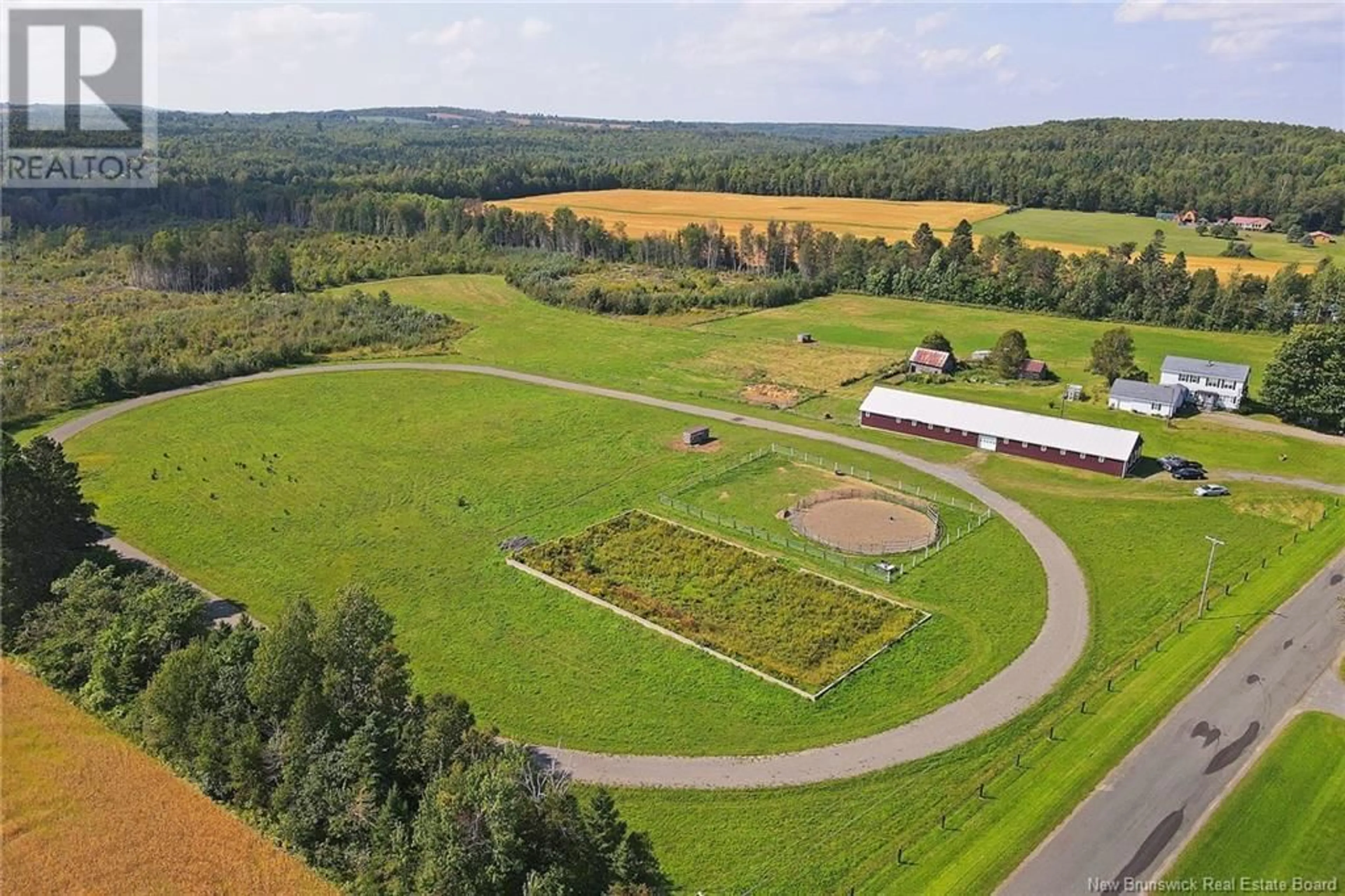 A pic from outside/outdoor area/front of a property/back of a property/a pic from drone, unknown for 198 BEDELL SETTLEMENT ROAD, Bedell New Brunswick E7M4S2
