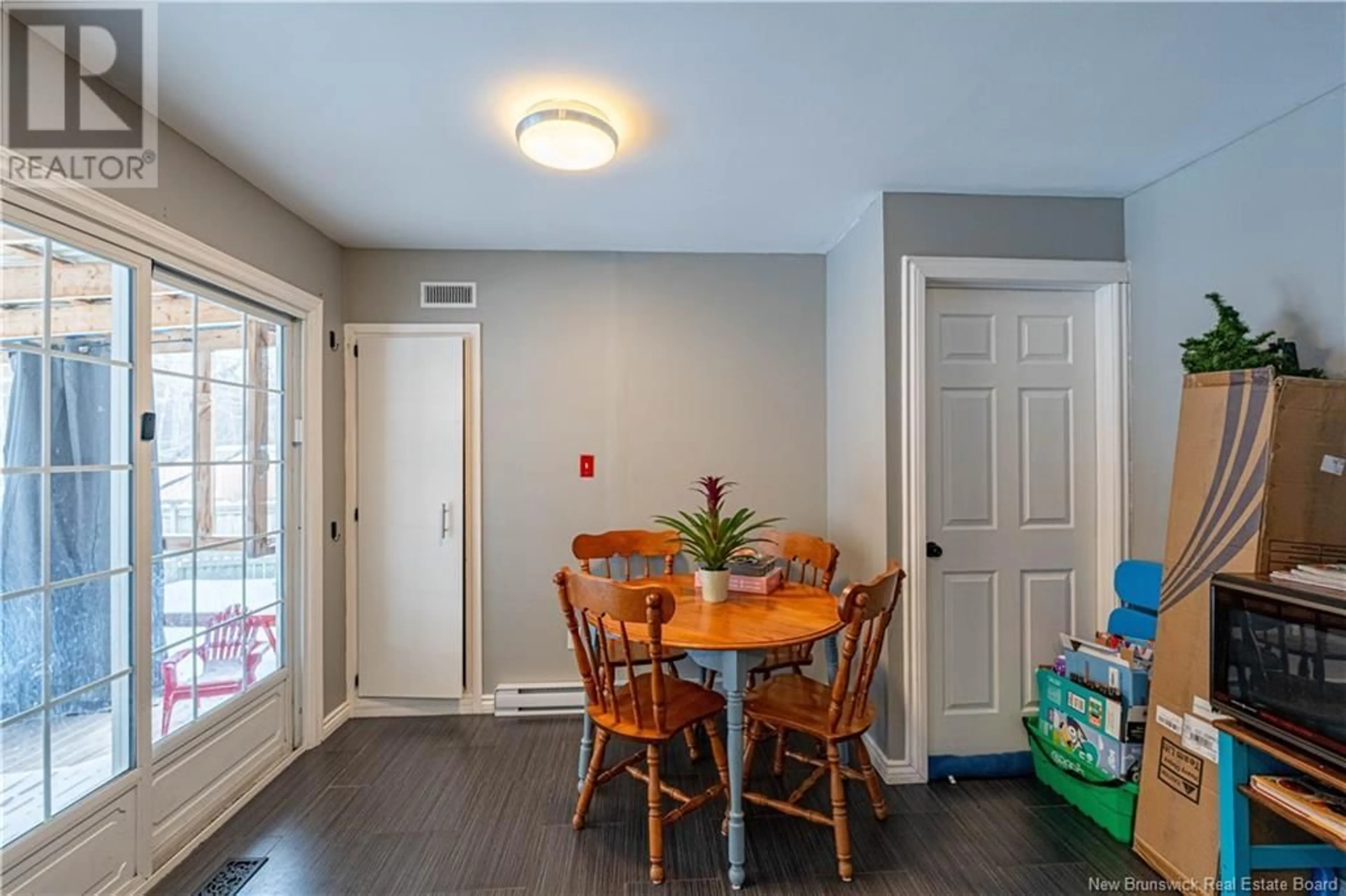 Dining room, wood/laminate floor for 148 Irving Road, Riverview New Brunswick E1B4E1