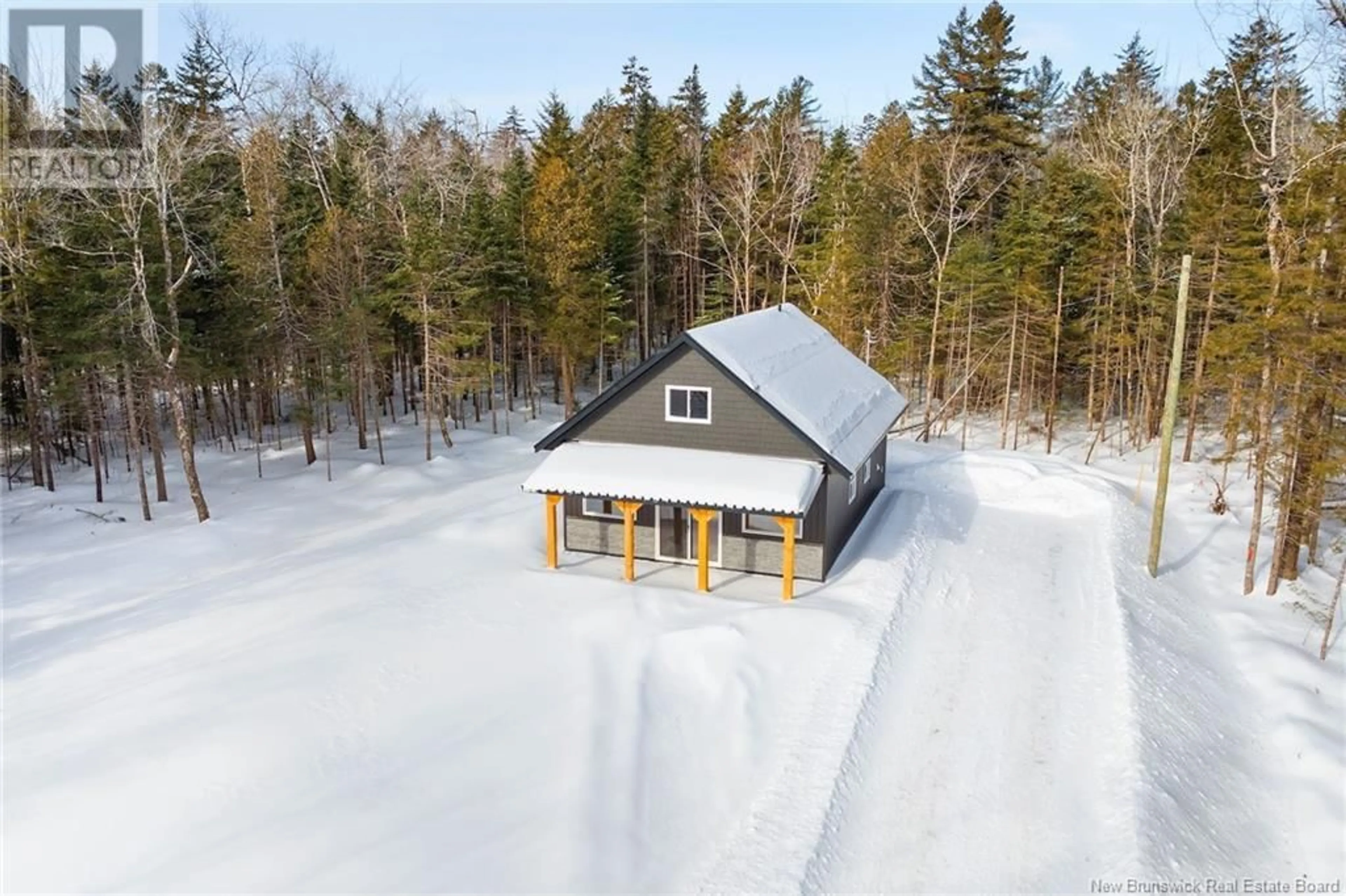 A pic from outside/outdoor area/front of a property/back of a property/a pic from drone, building for 108 John Chessie Drive, Yoho New Brunswick E6K2Z6