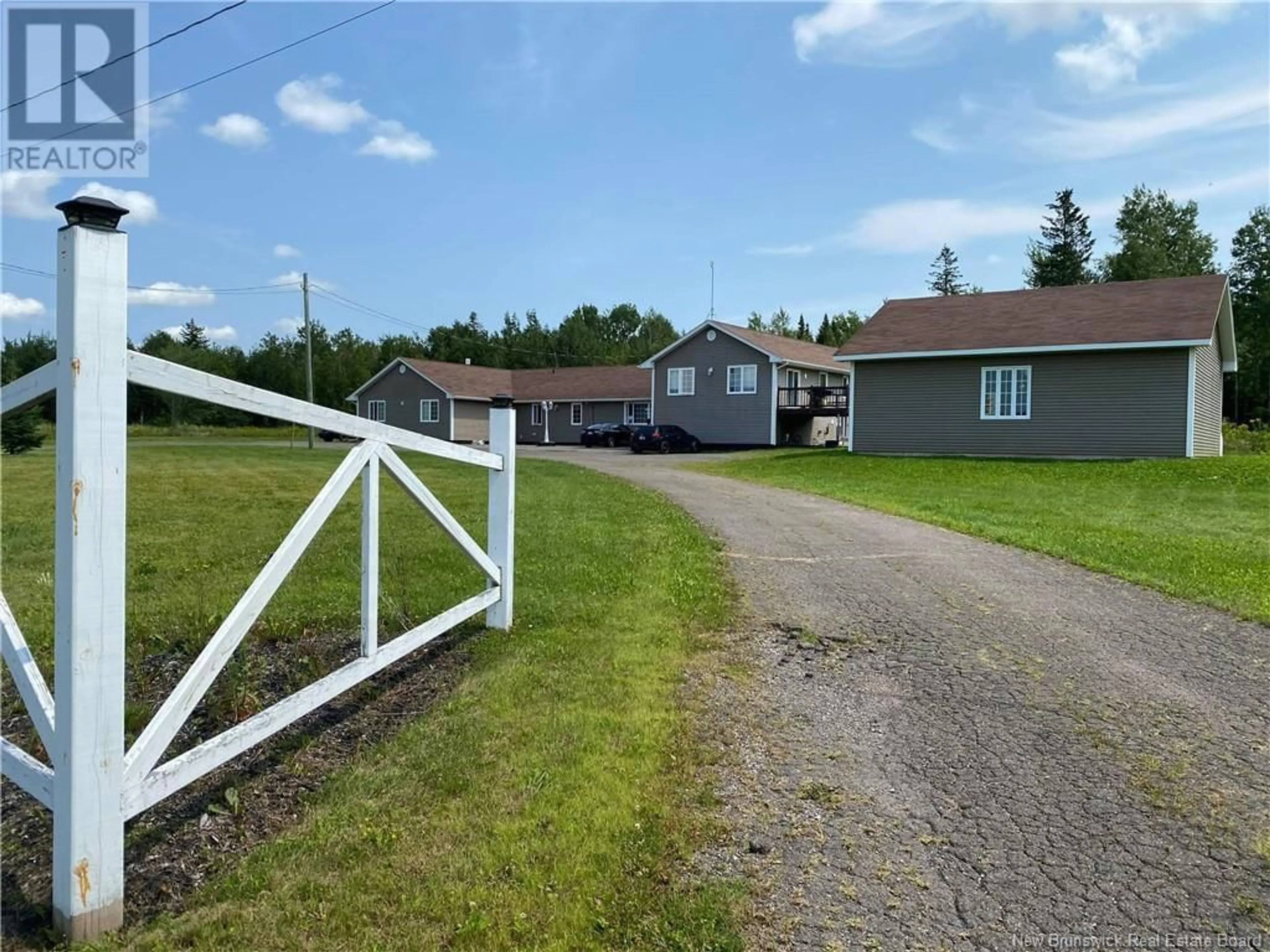 A pic from outside/outdoor area/front of a property/back of a property/a pic from drone, unknown for 46762 Homestead Road, Salisbury New Brunswick E1G4H9