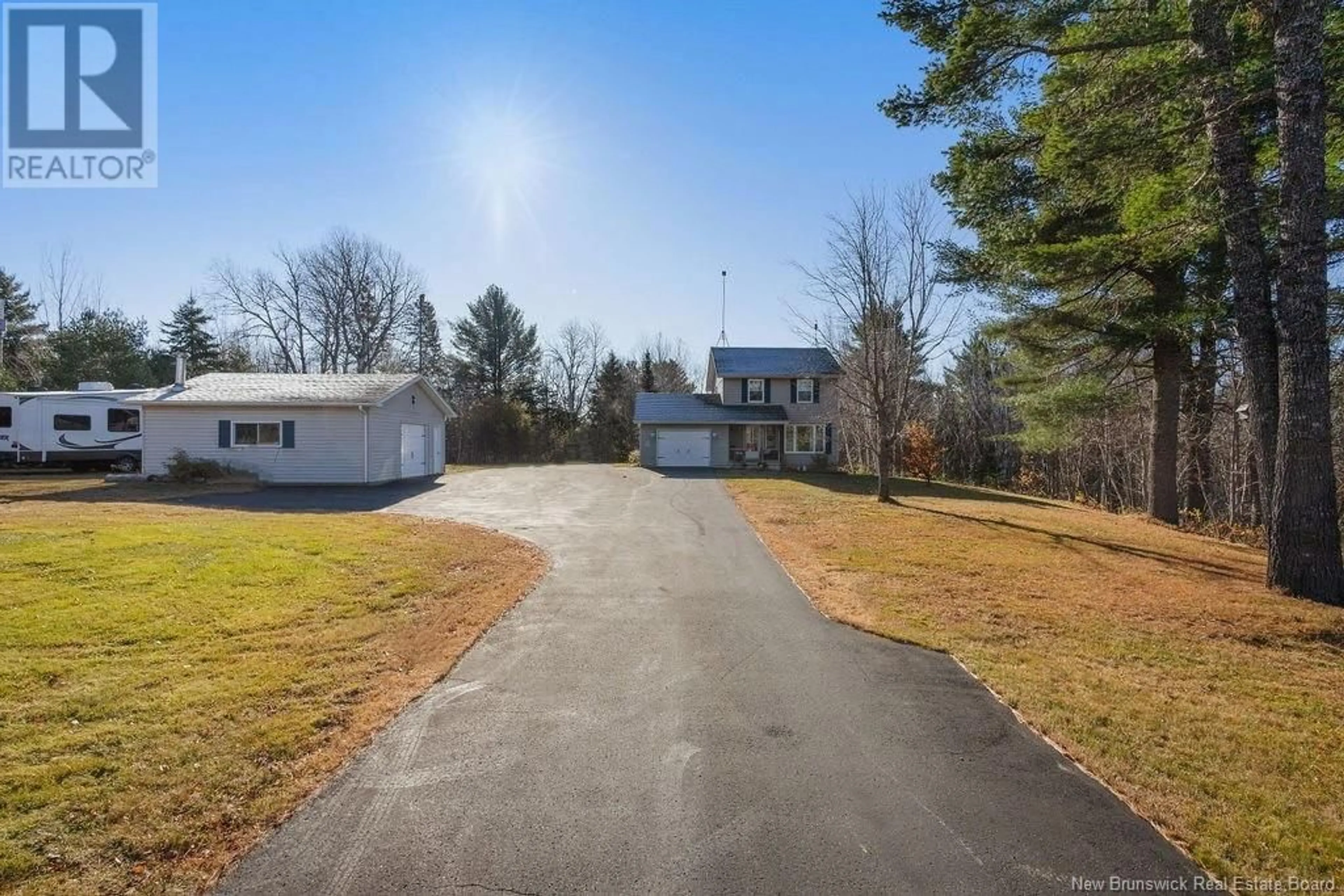 A pic from outside/outdoor area/front of a property/back of a property/a pic from drone, unknown for 2430 ROUTE 108, Renous New Brunswick E9E2N4
