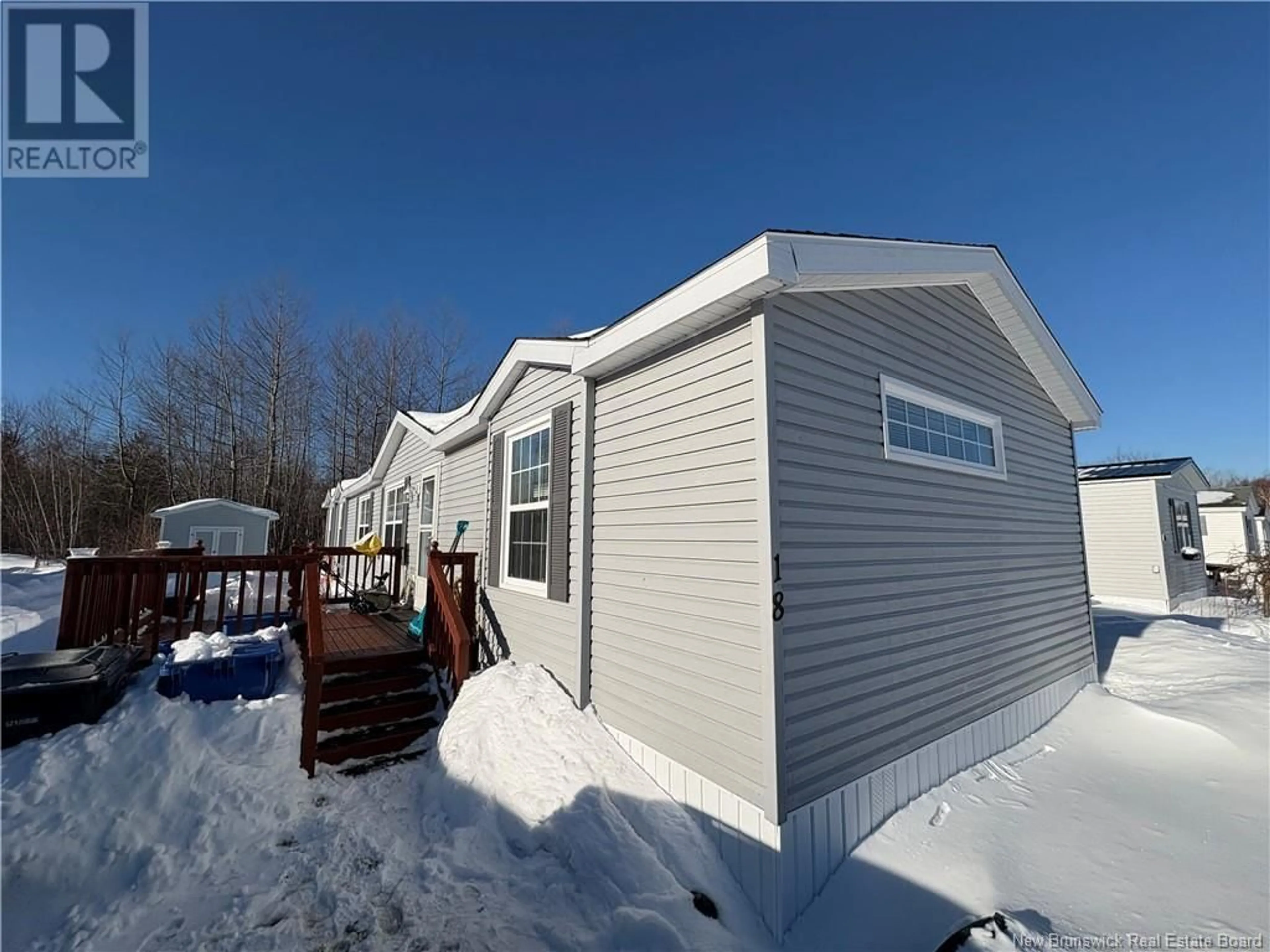 Home with vinyl exterior material, unknown for 18 Crosby Crescent, Miramichi New Brunswick E1N3C6