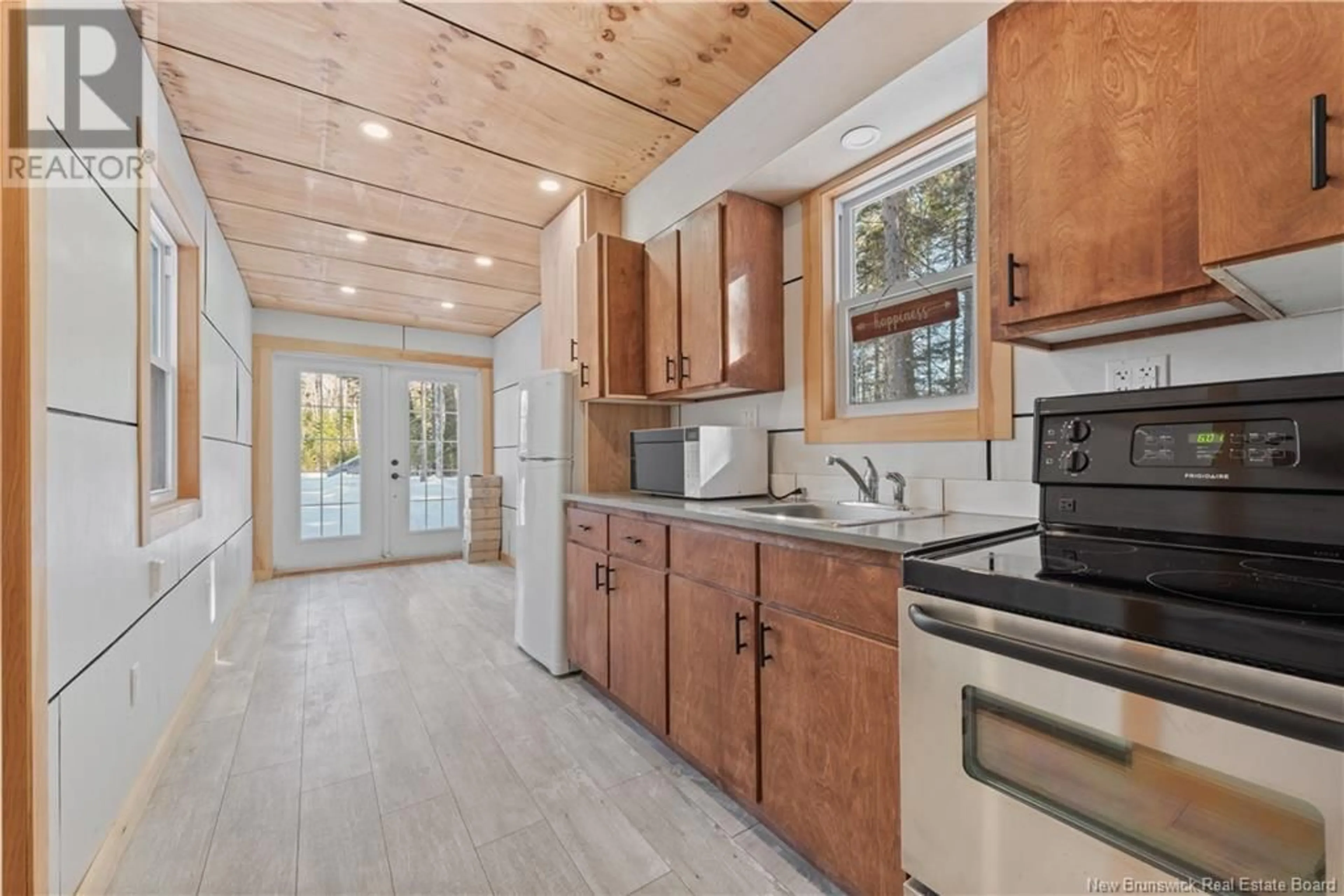 Open concept kitchen, ceramic/tile floor for 53 STANLEY STREET, Lower Coverdale New Brunswick E1J1E5