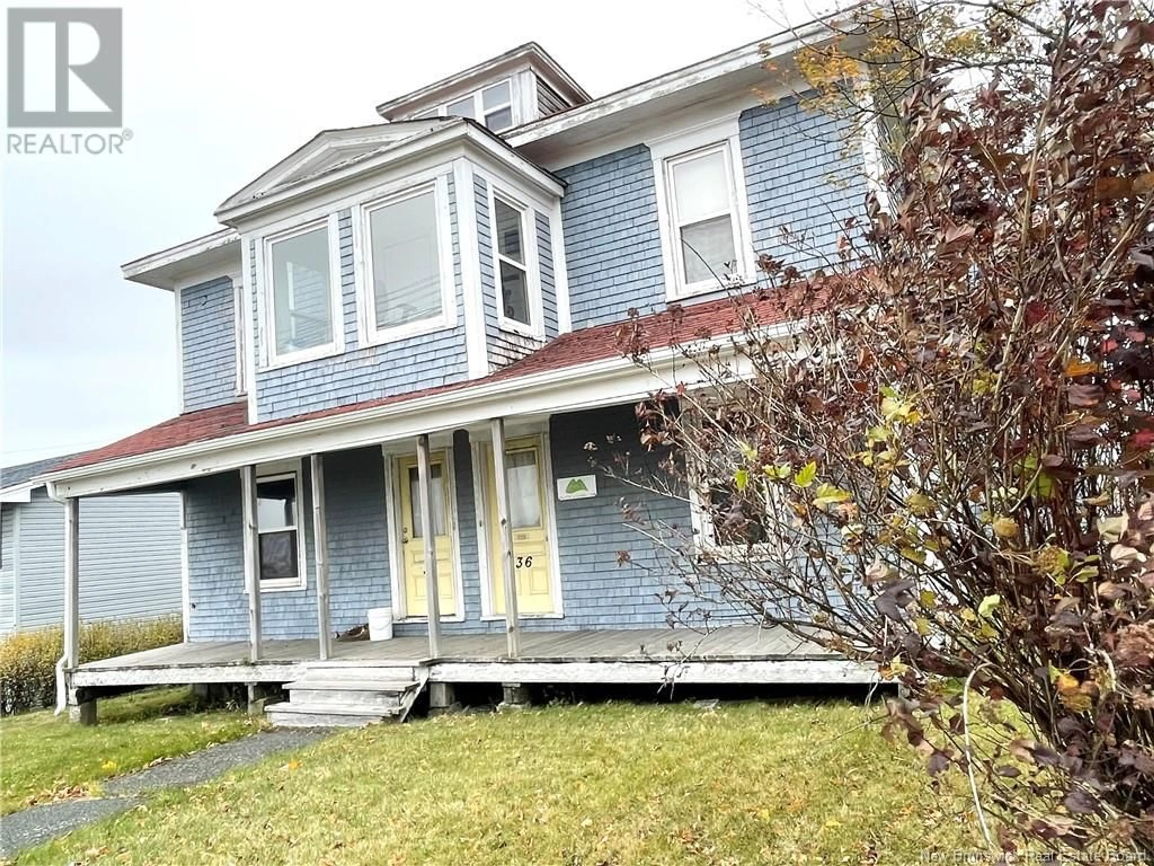 Home with vinyl exterior material, building for 34-36 Westmorland Road, Saint John New Brunswick E2J2E2