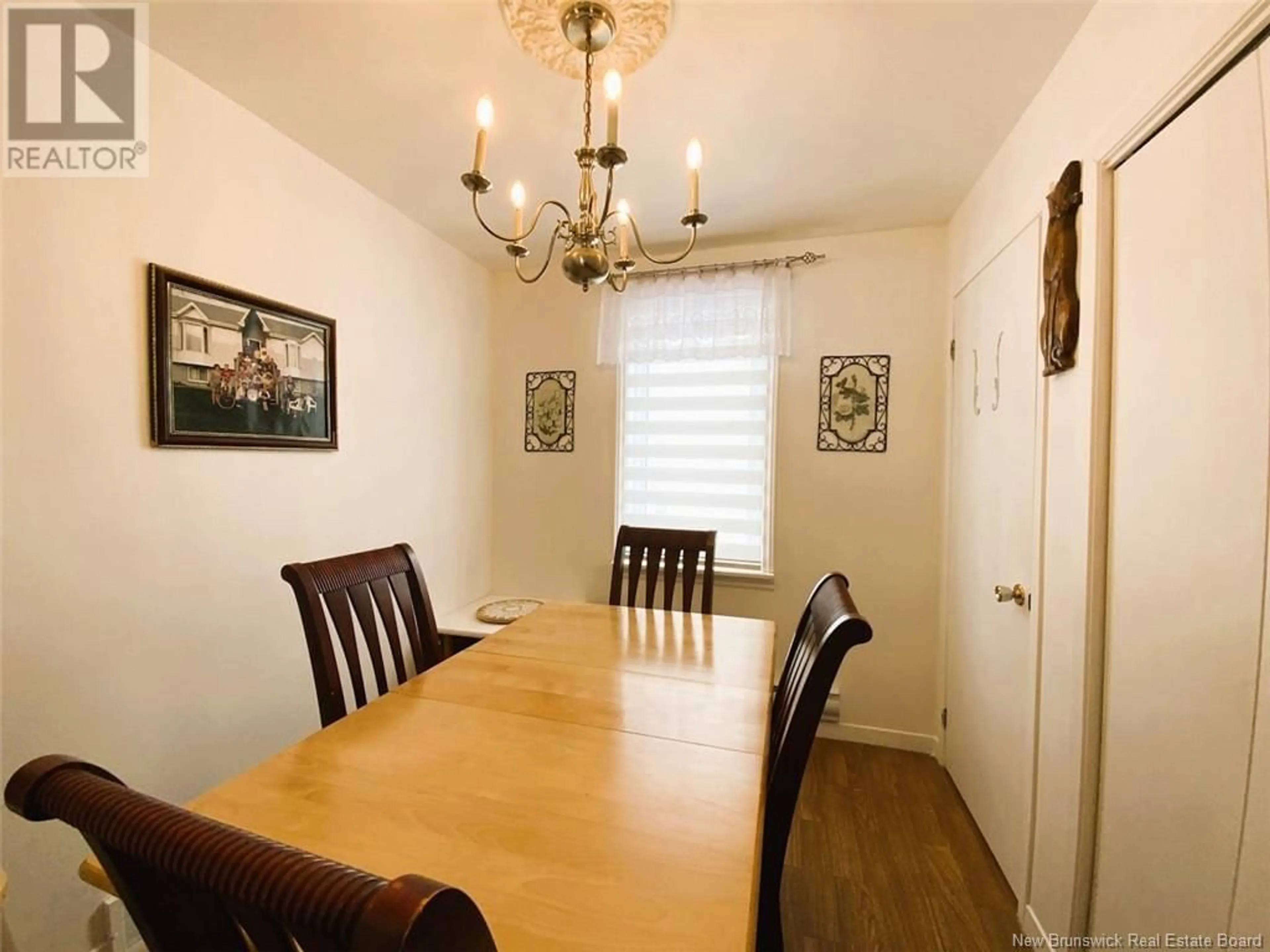 Dining room, wood/laminate floor for 3701 Principale Street, Baker Brook New Brunswick E7A1V3