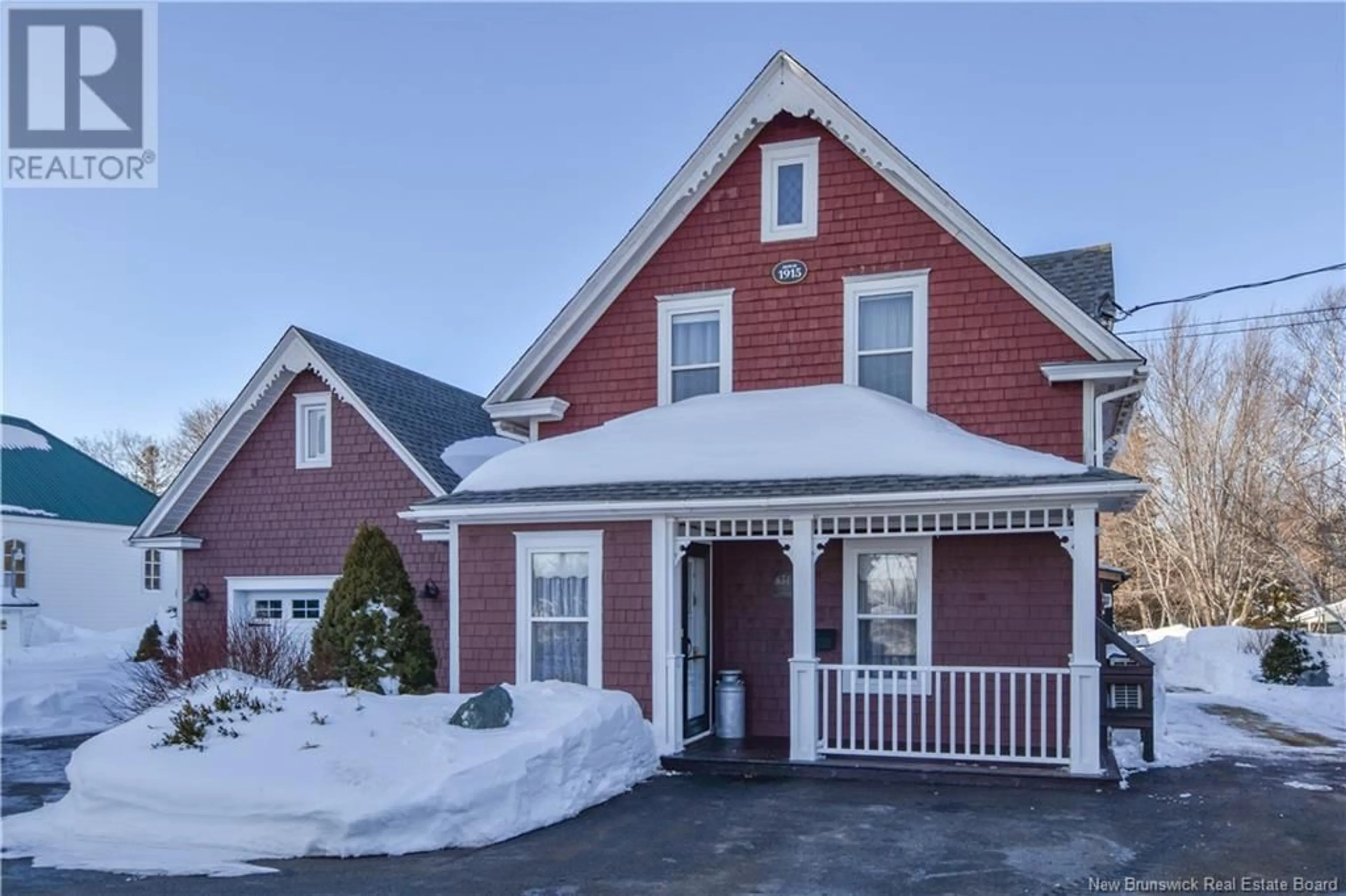 Home with brick exterior material, street for 654 des Acadiens Boulevard, Bertrand New Brunswick E1W1G8