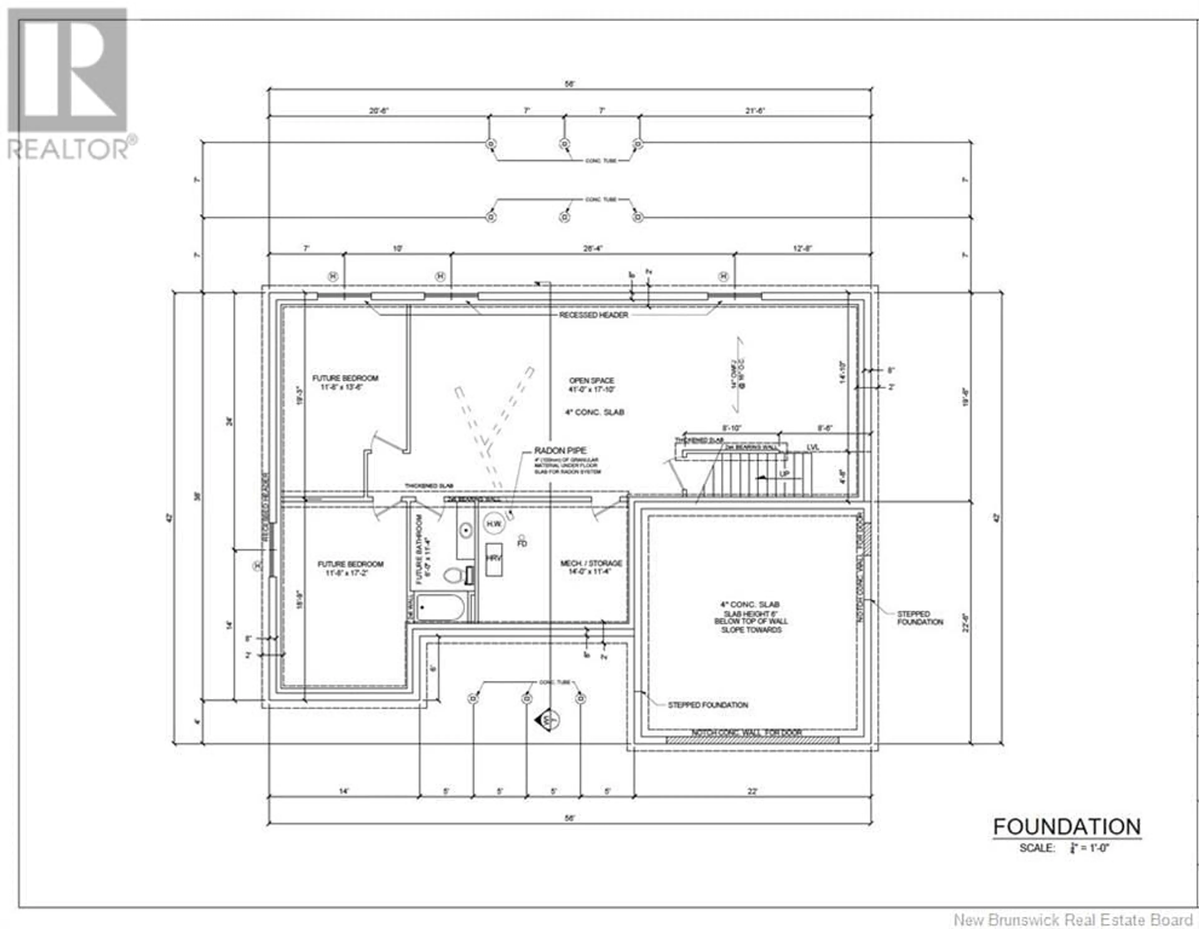 Floor plan for 116 GLENNORTH STREET, Fredericton New Brunswick E3G0A3