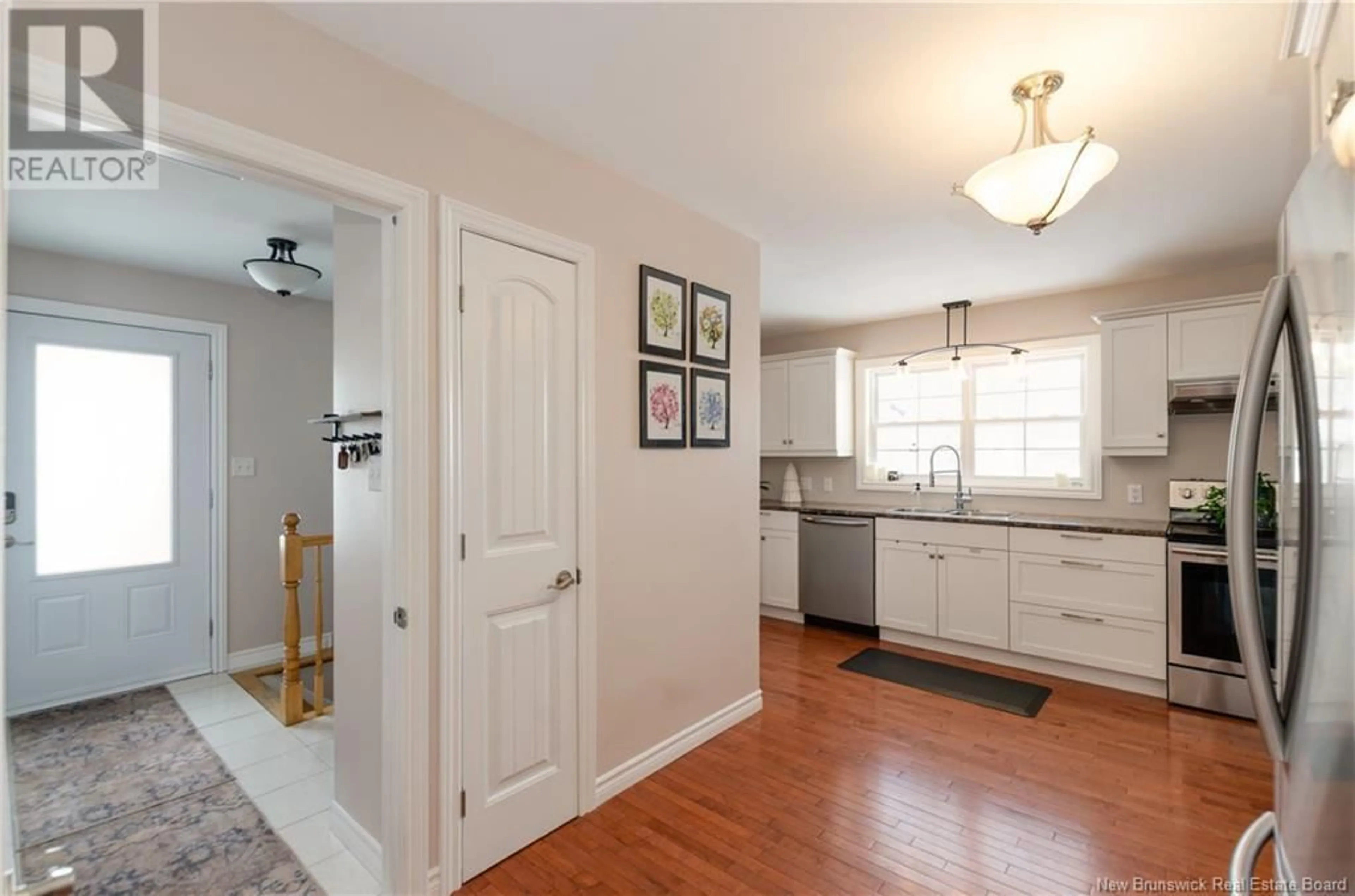 Open concept kitchen, unknown for 6 Granite Drive, Salisbury New Brunswick E4J3G2