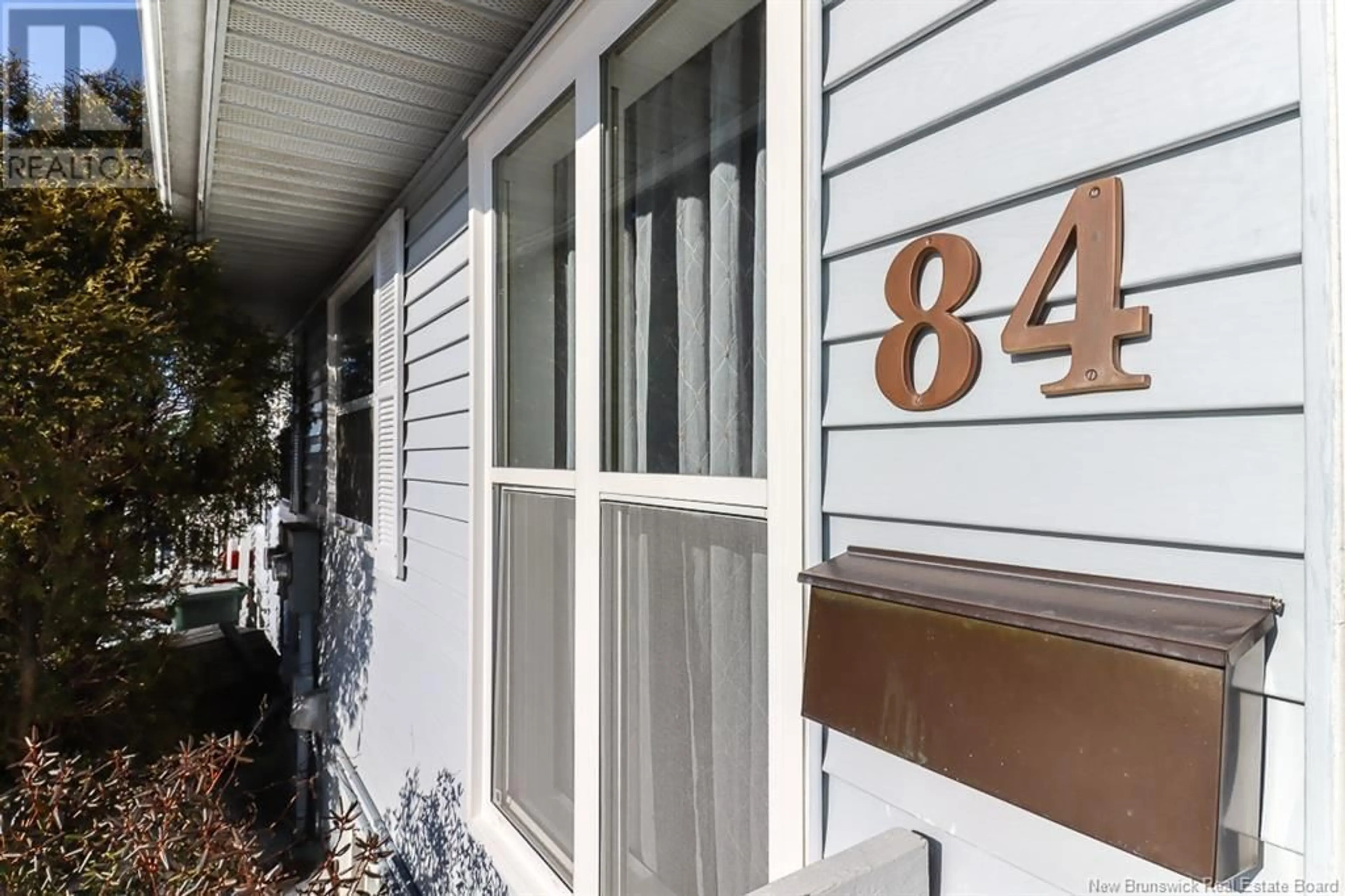 Home with vinyl exterior material, street for 84 Boyaner Crescent, Saint John New Brunswick E2J4C7