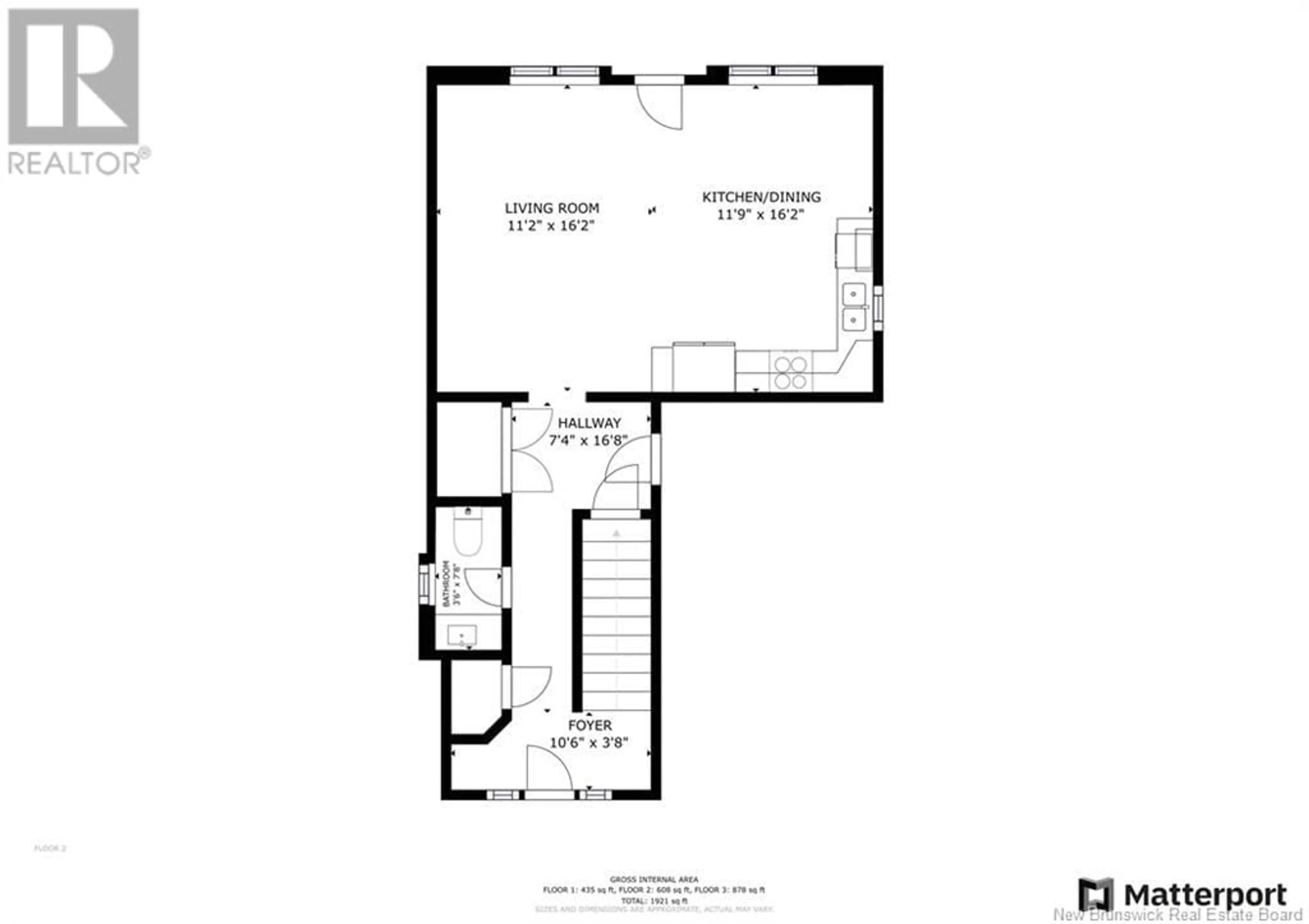 Floor plan for 8 Sylvya Court, Fredericton New Brunswick E3B0T3