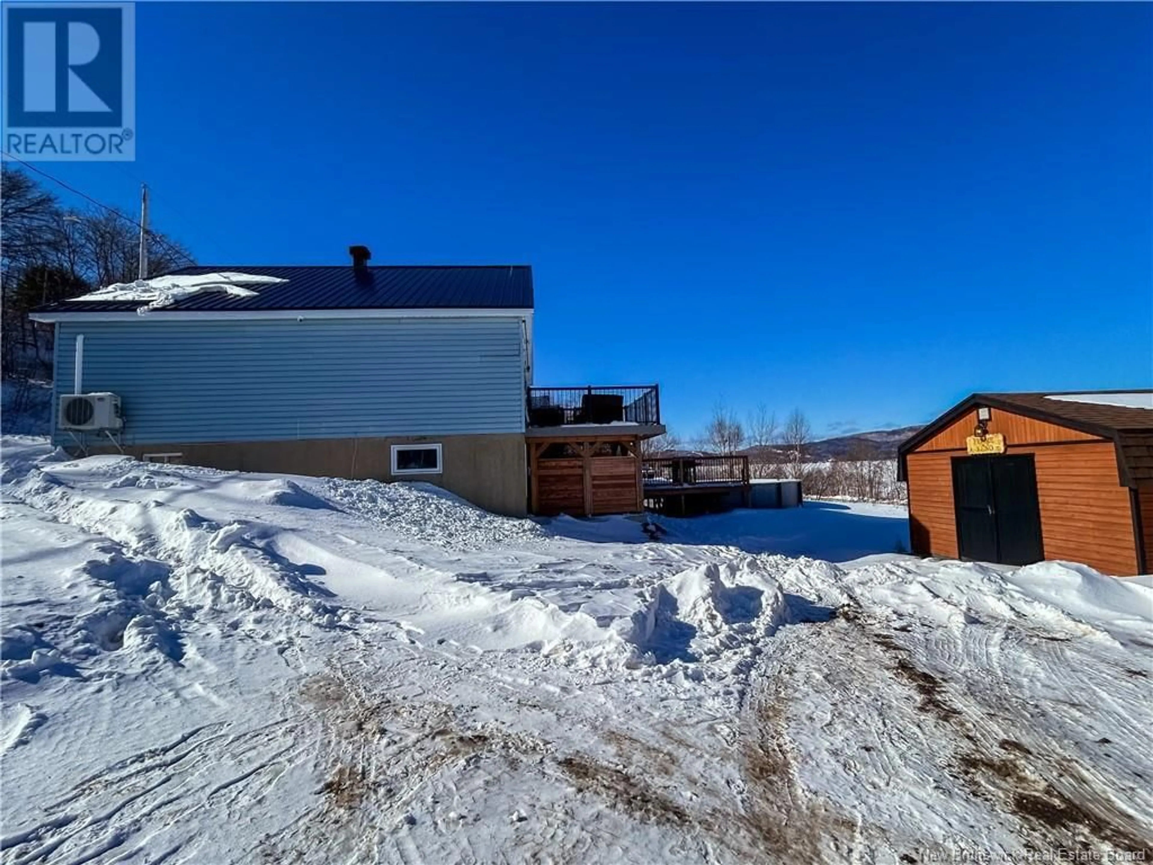 A pic from outside/outdoor area/front of a property/back of a property/a pic from drone, unknown for 67 HILLSIDE STREET, Campbellton New Brunswick E3N2G1