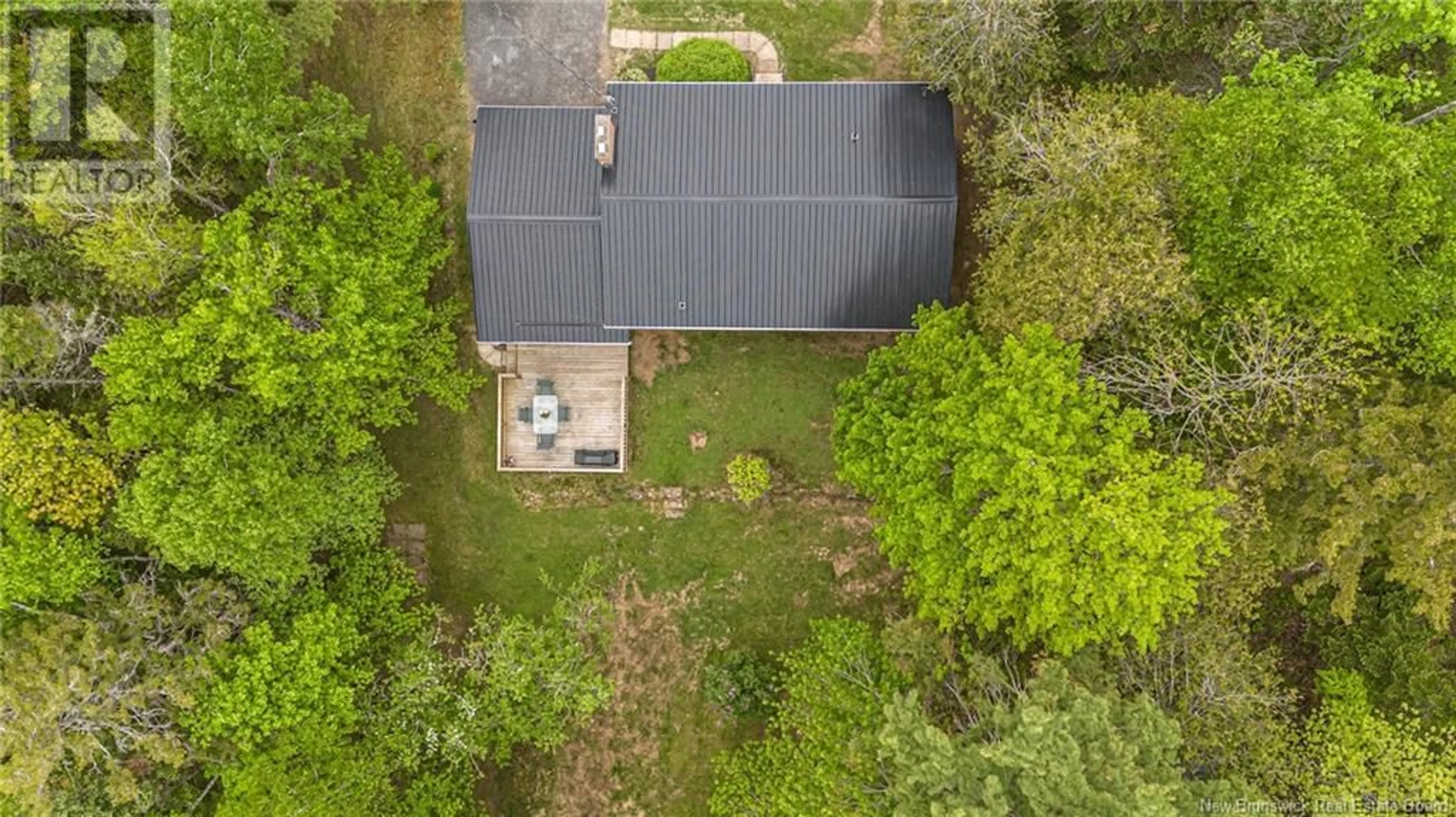 A pic from outside/outdoor area/front of a property/back of a property/a pic from drone, street for 534 McLeod Hill Road, Fredericton New Brunswick E3G6J4