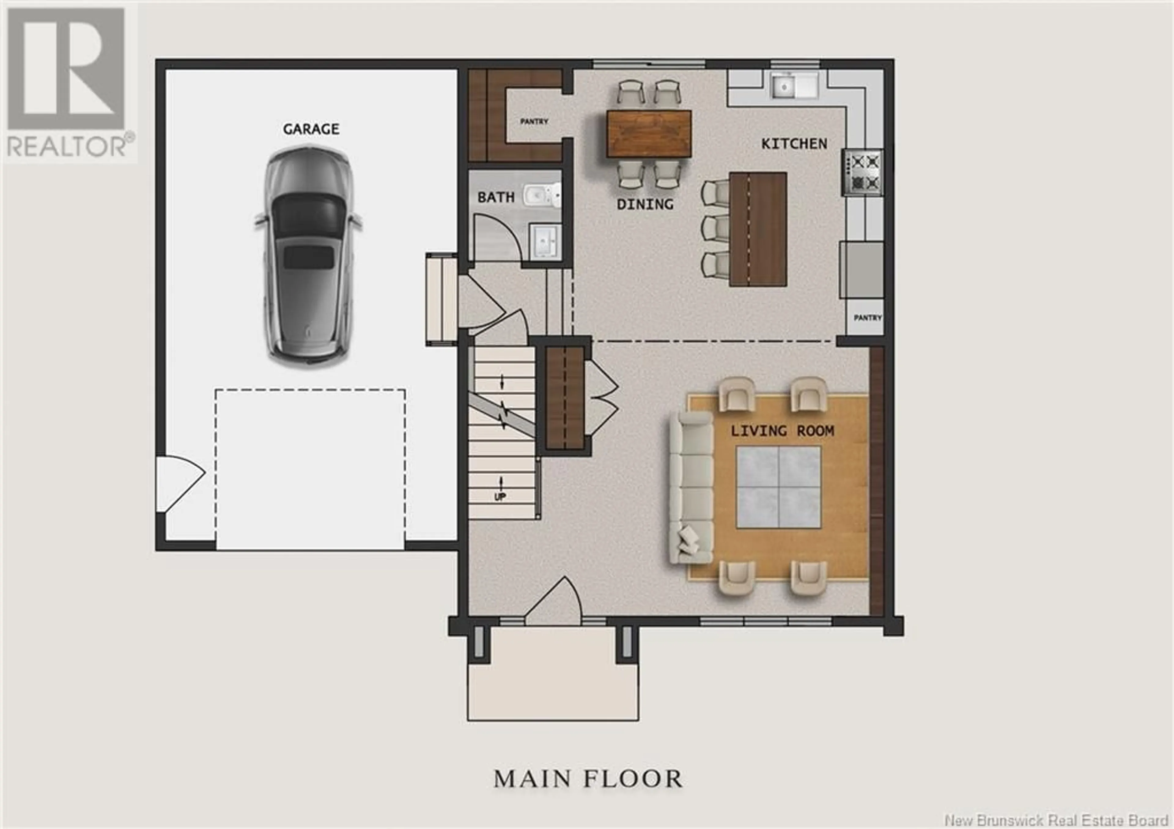 Floor plan for 453 GASPÉ STREET, Dieppe New Brunswick E1A6T6